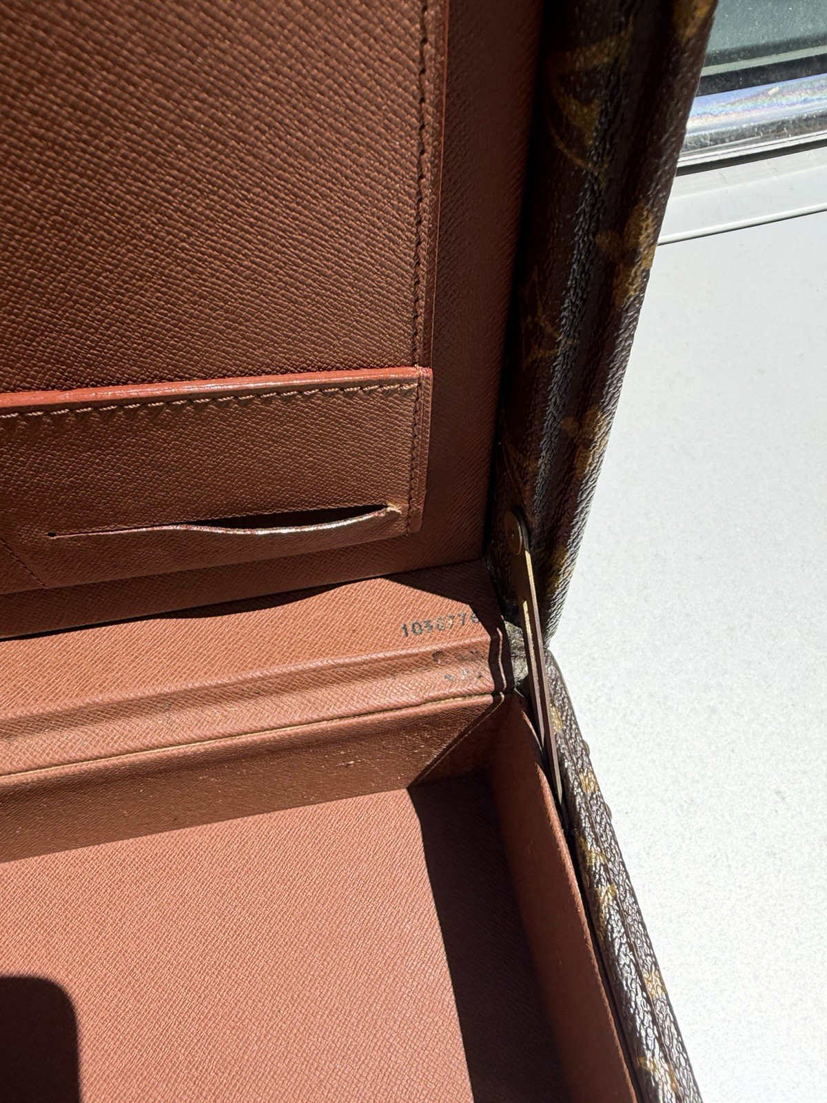 Louis Vuitton President Trunk M53012 Monogram Hard Case Briefcase Vintage LV