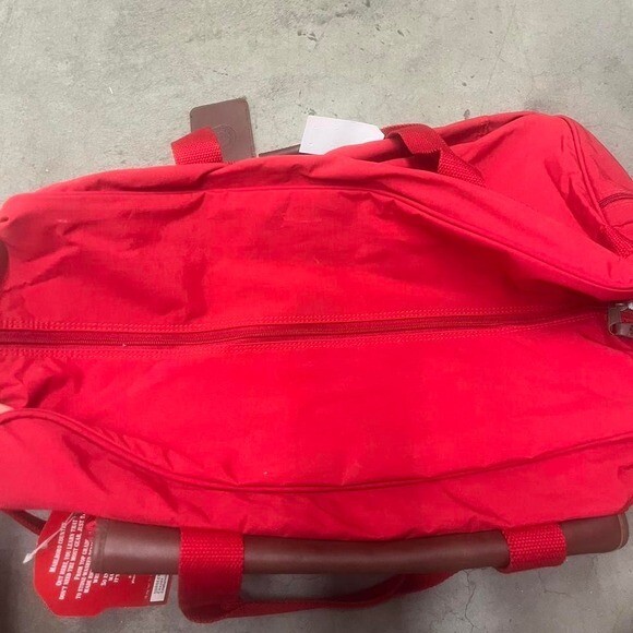 Vintage 1994 Marlboro adventure flannel lined deadstock duffel bag