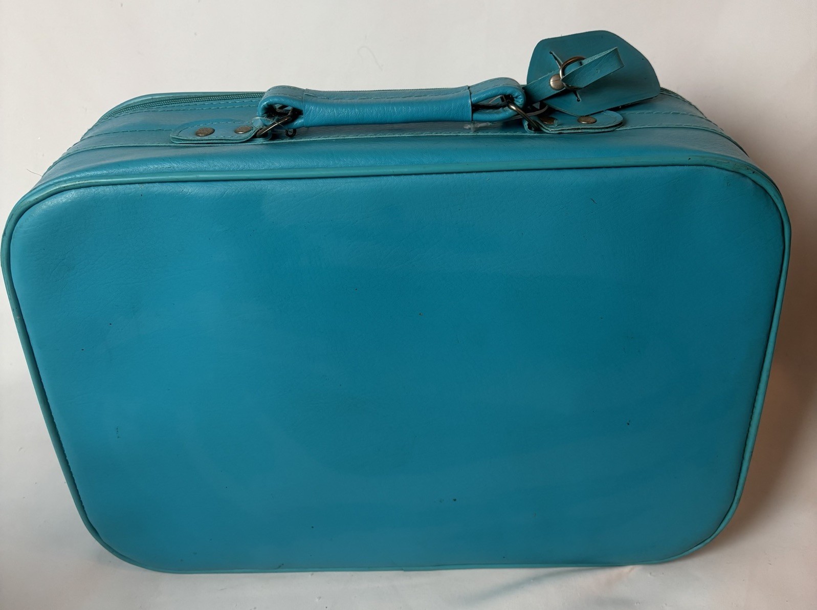 Vintage Lot Of 2 Child’s Boy’s Suitcases Going To Grandmas Blue Nesting