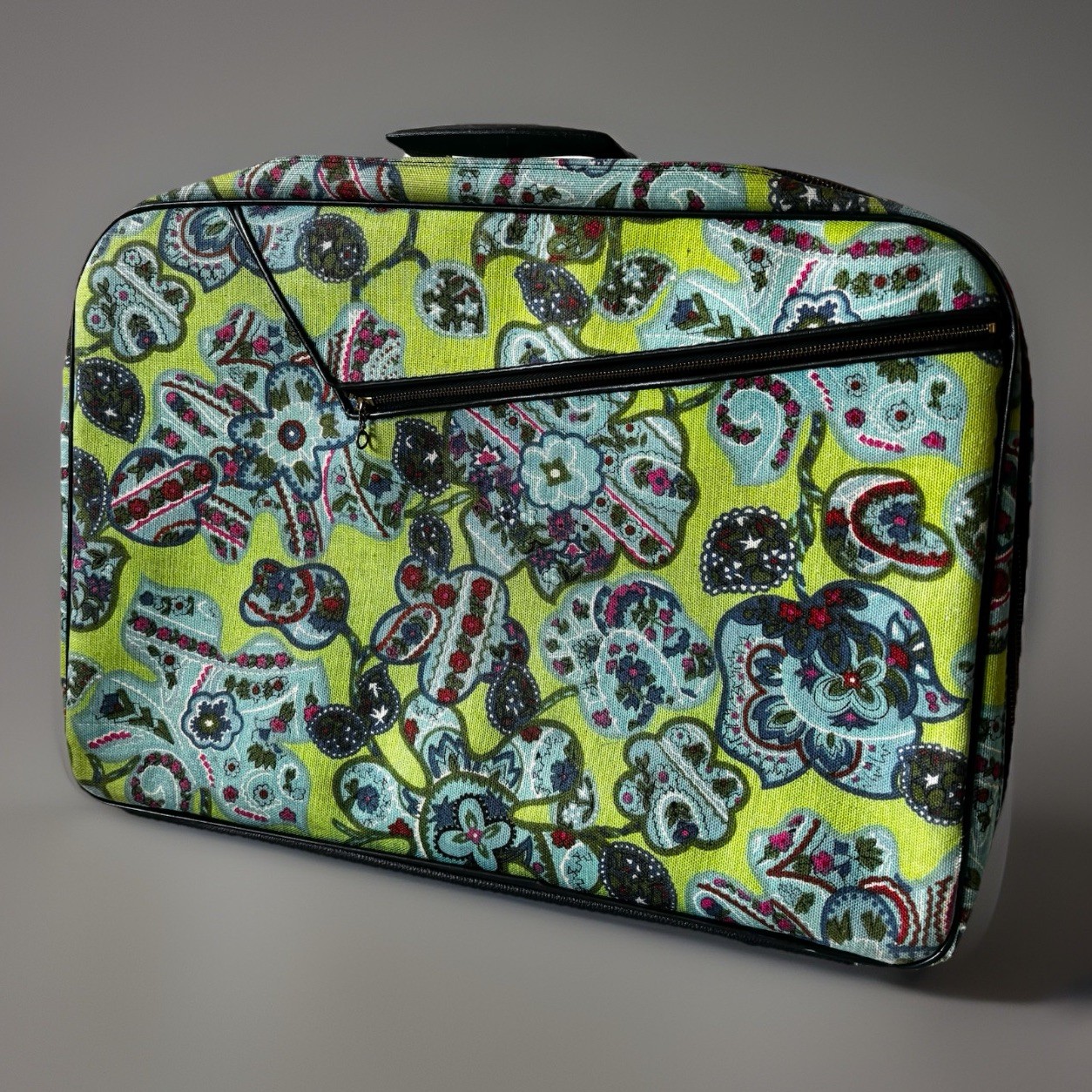 Vintage Retro Suitcase Floral Flowers Bantam Travelware 1970’s 1960’s