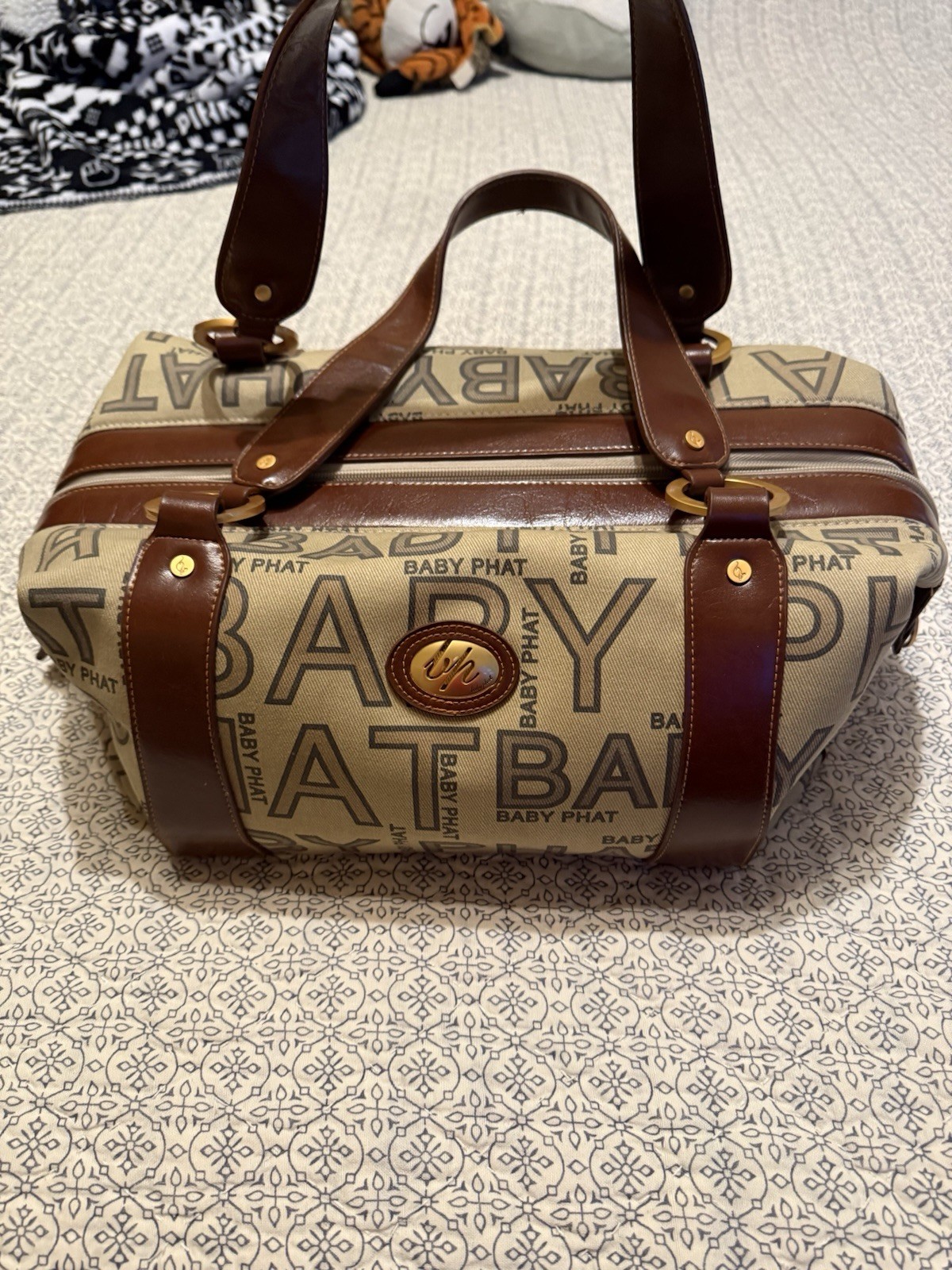 Vintage Baby Phat Duffel/travel Bag Early 2000s