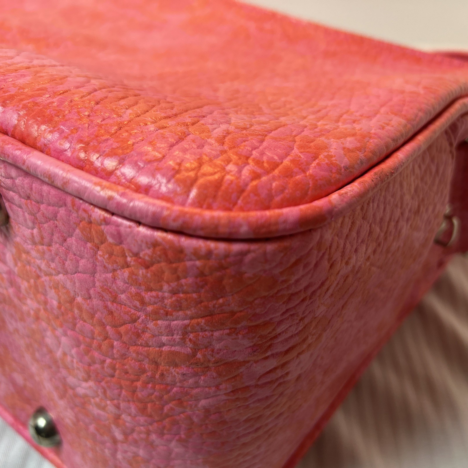 VTG Hot Pink Samsonite Silhouette Travel 1960s 1970s Carry On Luggage Diaper Bag