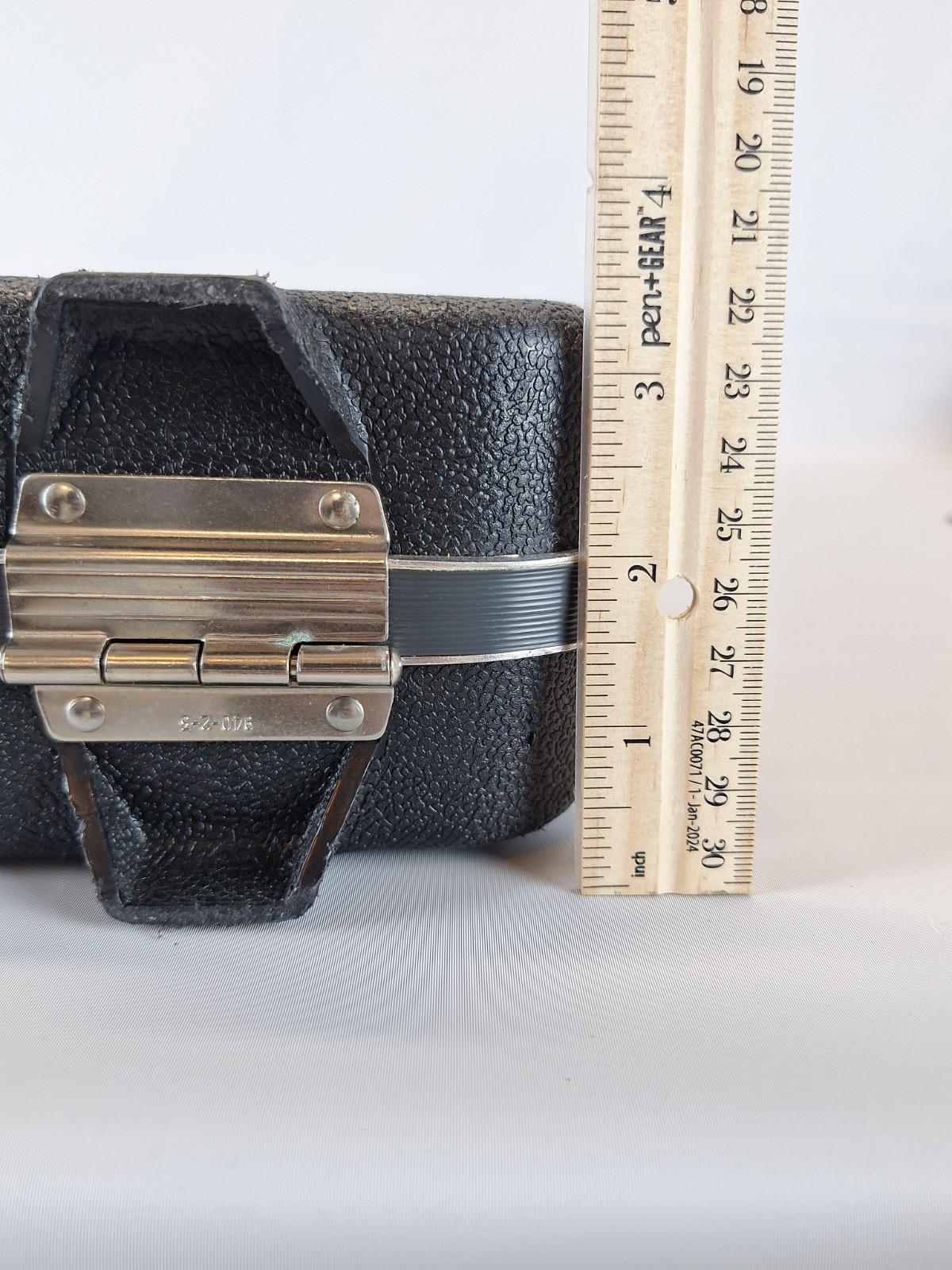 Starflite Slimline Black Hardcase Briefcase Government Military Issued No Key