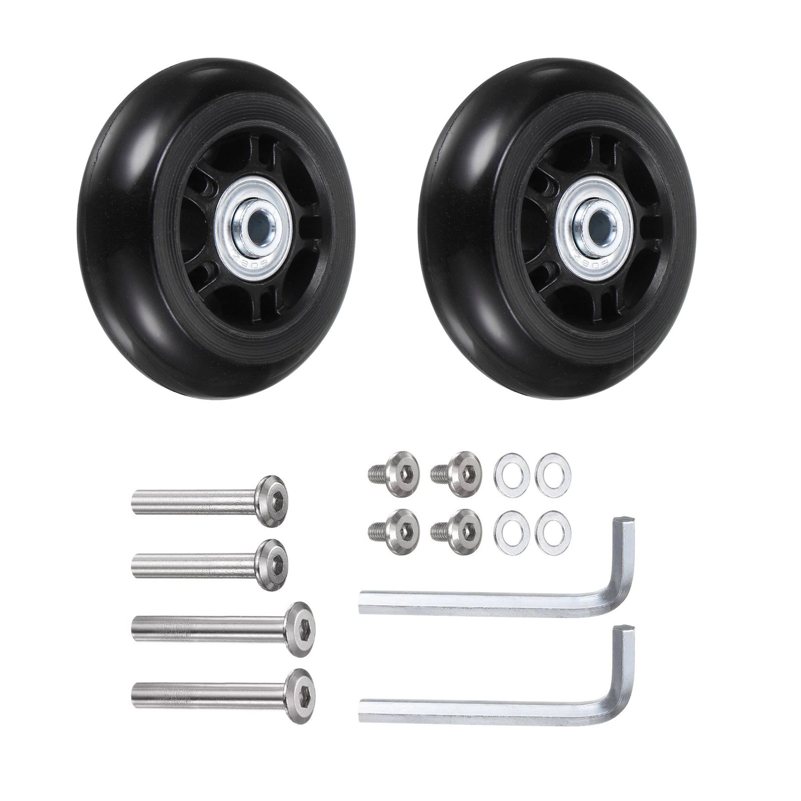 Wear-resistant Luggage Replacement Wheels Kits Universal Repair Accessories