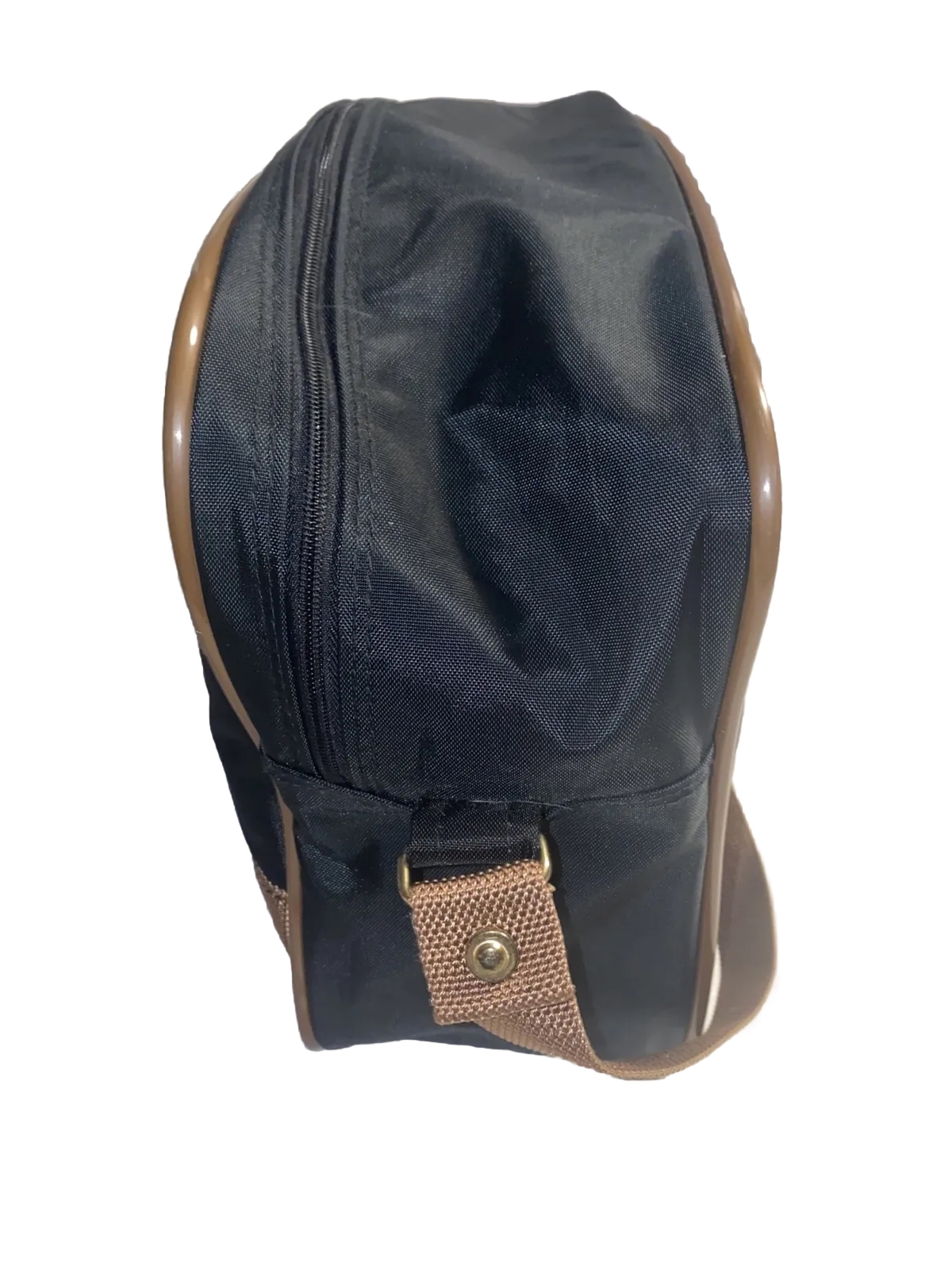 Vtg Samsonite Carrypak 78 Carry On Shoulder Messenger Bag Black/Brown-VGC