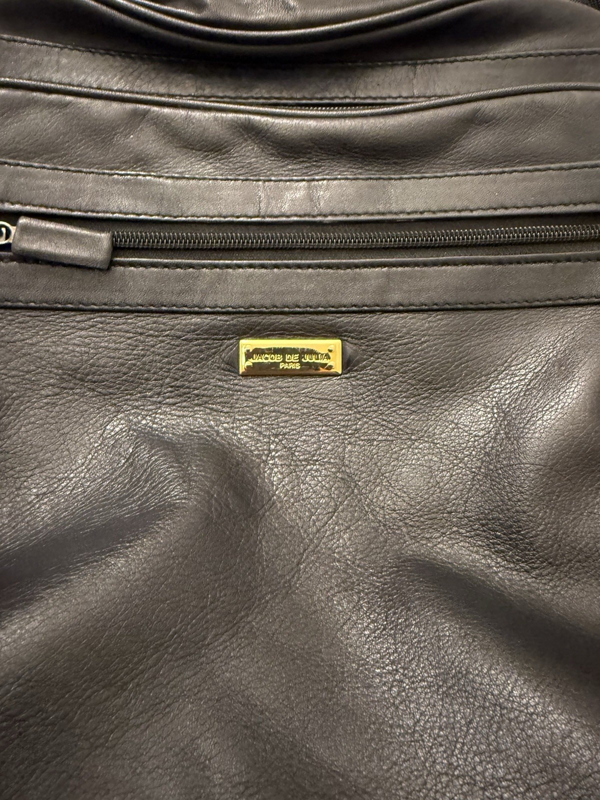 Jacob de Julia Leather Carry, Travel, Shoulder Bag