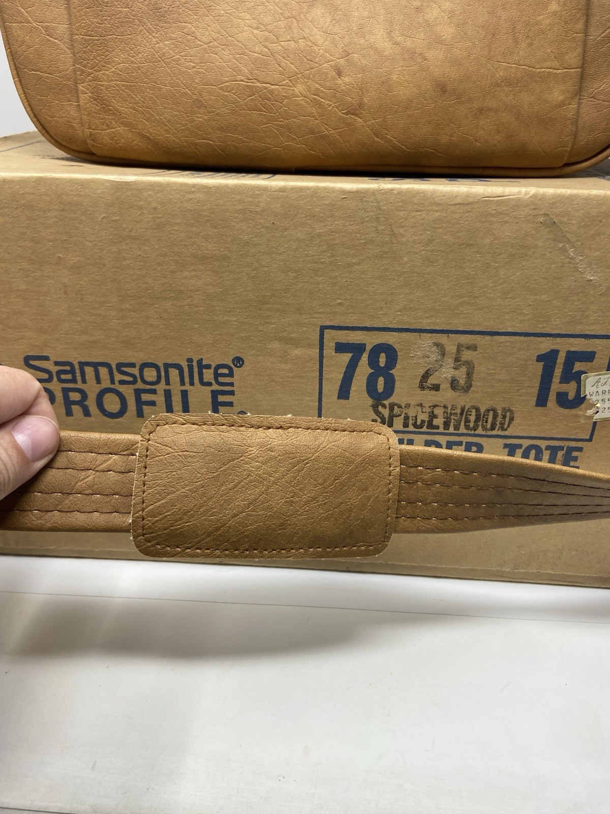 Samsonite Profile Shoulder Tote Carry On Luggage Travel Bag Original Box