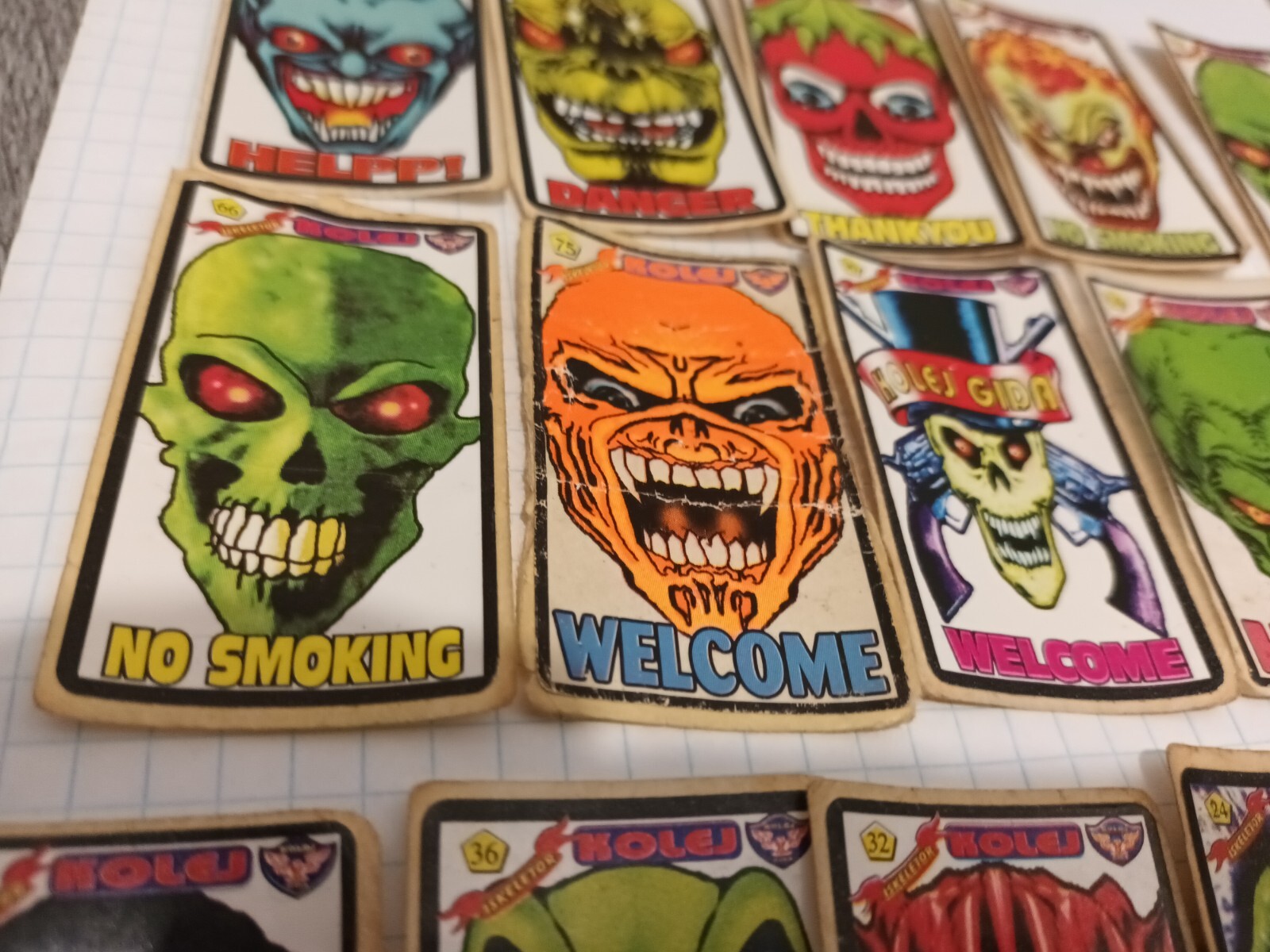 Rare stickers masks original one lot
