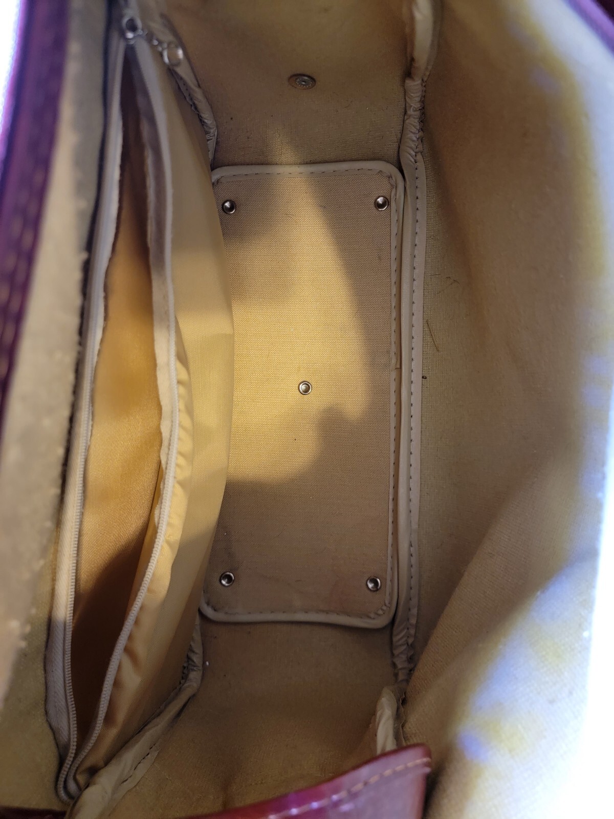 Vintage Samsonite Silhouette 2 Cognac Brown Crossbody Messenger Bag Carry On