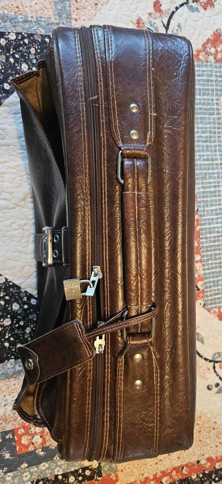 SAMSONITE Silhouette II Vintage Carry On Luggage Overnight Bag Retro Vintage