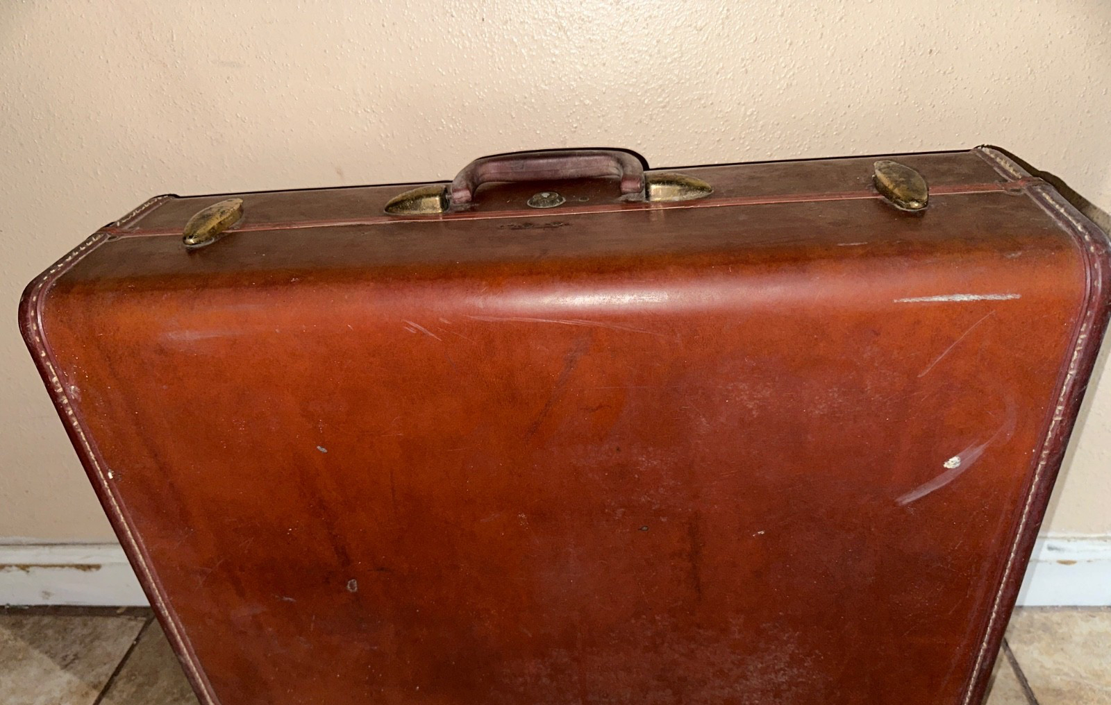 Vintage SuitCase Large Brown