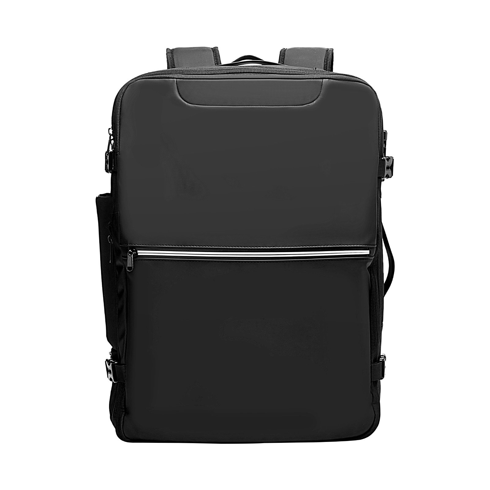Uimoso 80L Vacuum Compression Travel Backpack with Pump, Black