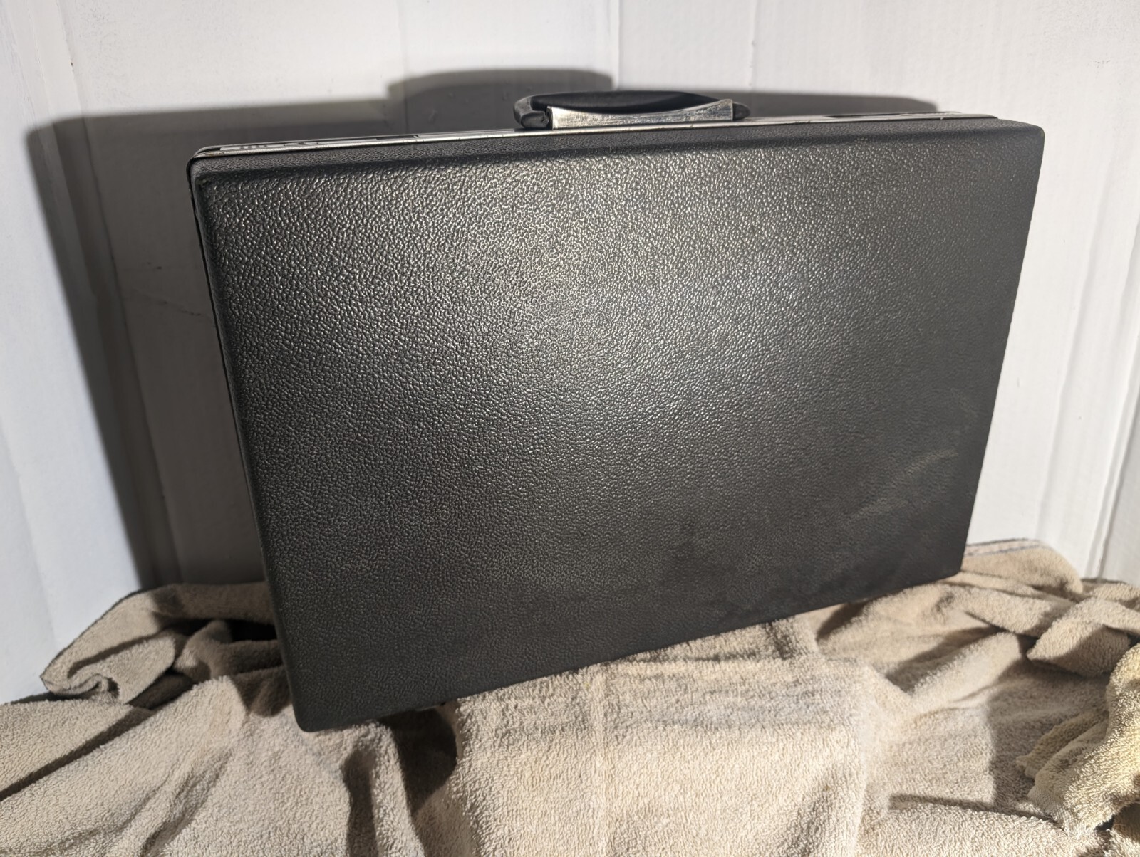 Vintage🔥 80’s Samsonite Briefcase Mens Grey Document Suitcase🔥 Classic