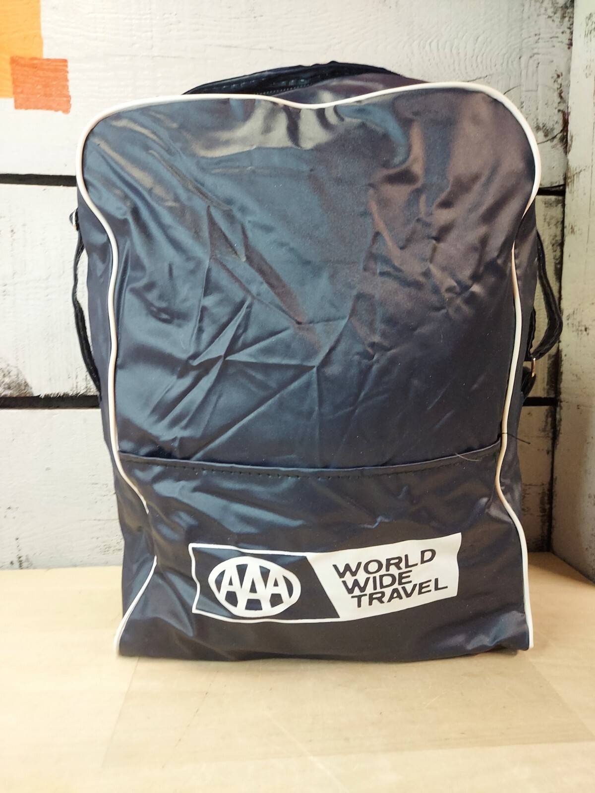 AAA World Wide Travel Vinyl Travel Bag
