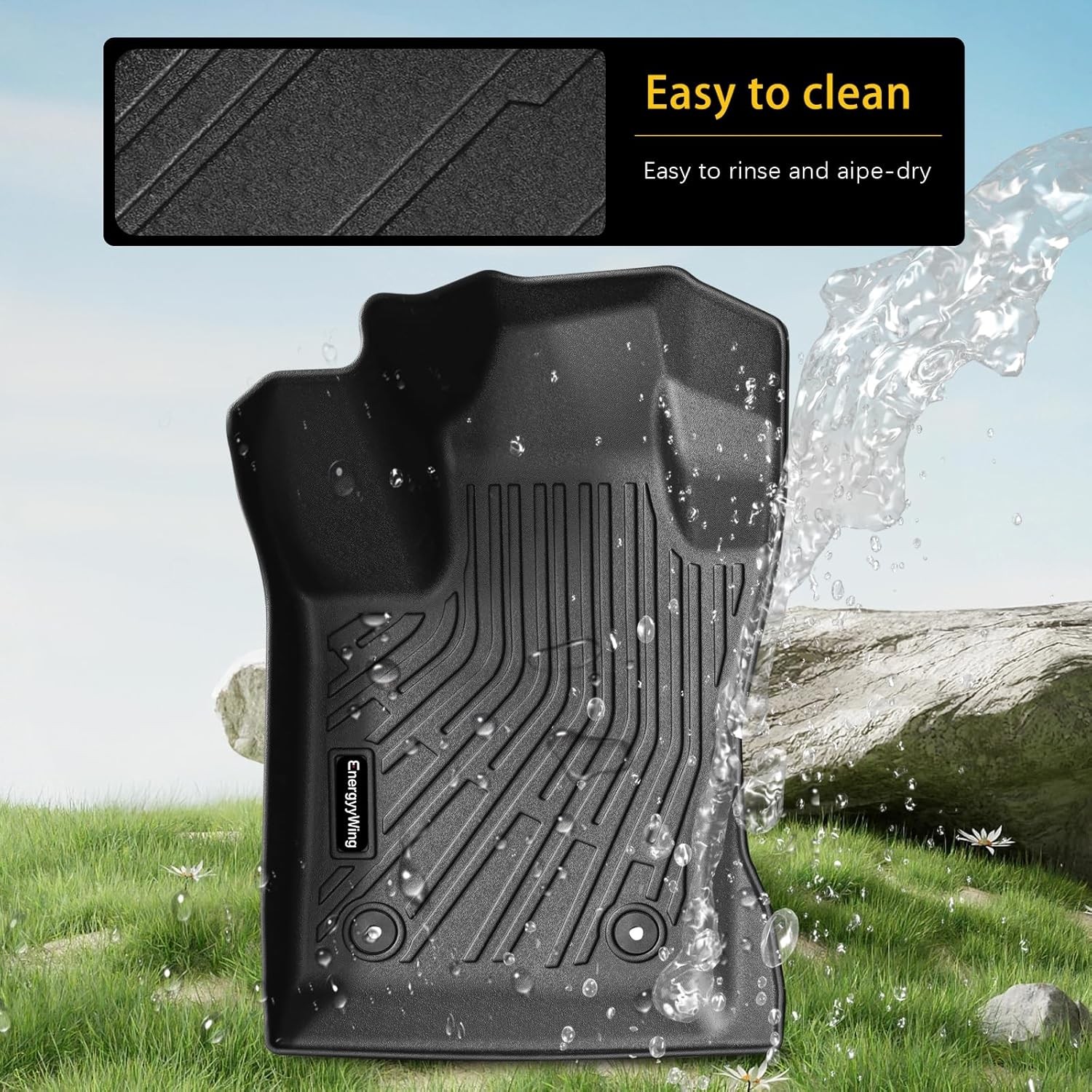 Custom TPE Floor Liners Jeep Compass 2017-2025