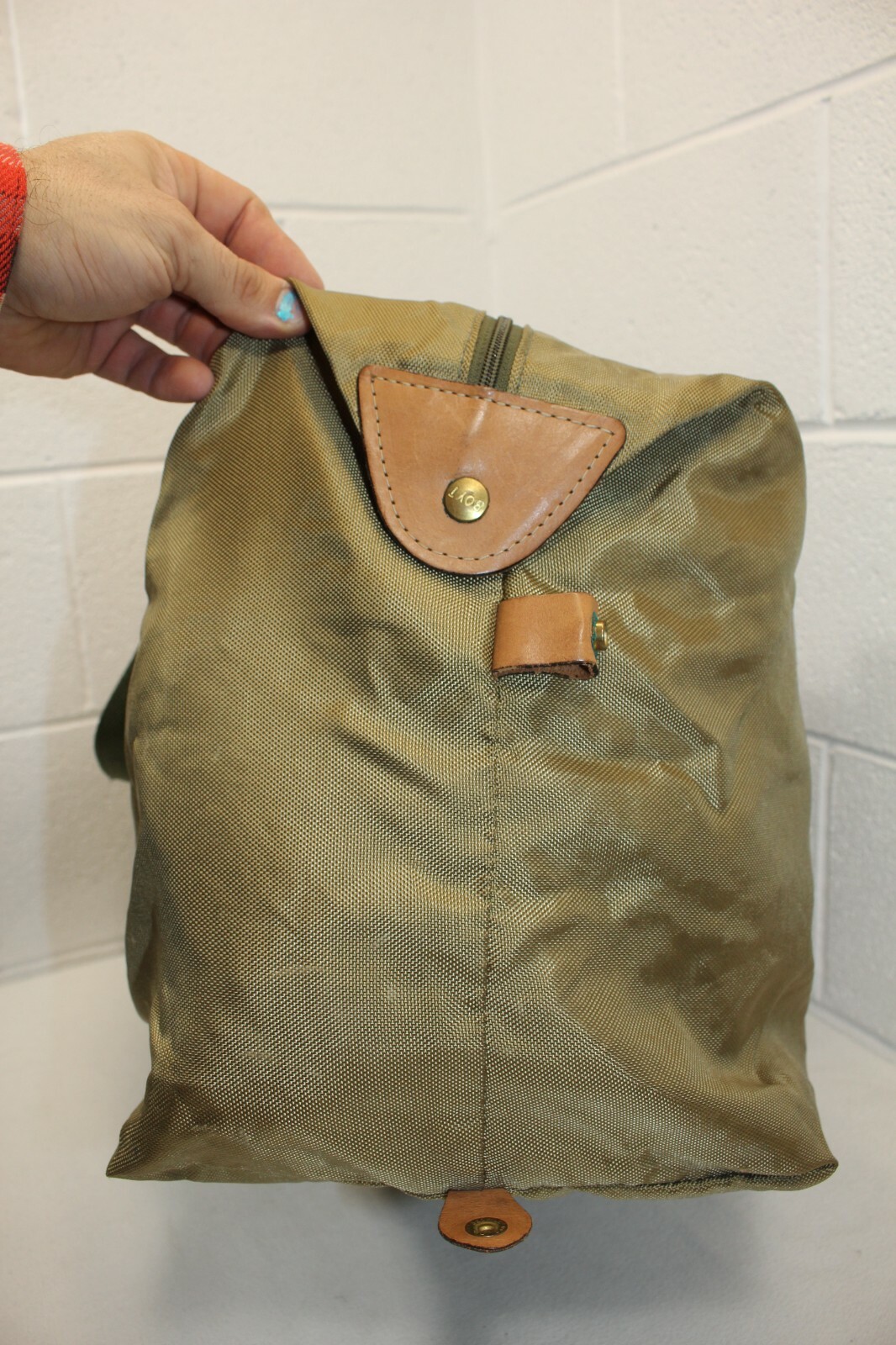 Vintage LARGE Genuine BOYT Ballistic Nylon Weekender Duffel Bag 23″ RUNAWAYS