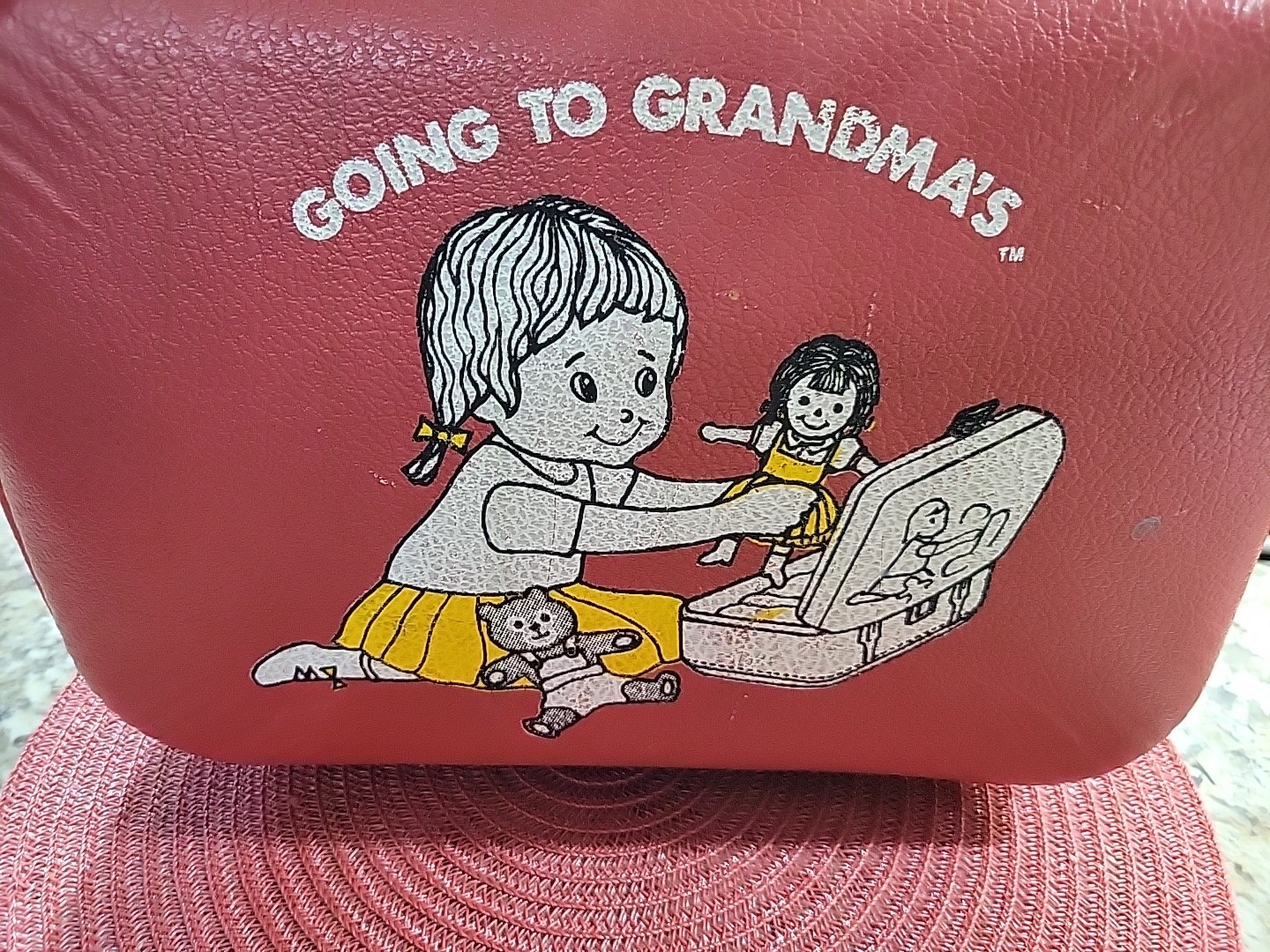 Going to Grandma’s Vintage Suitcase