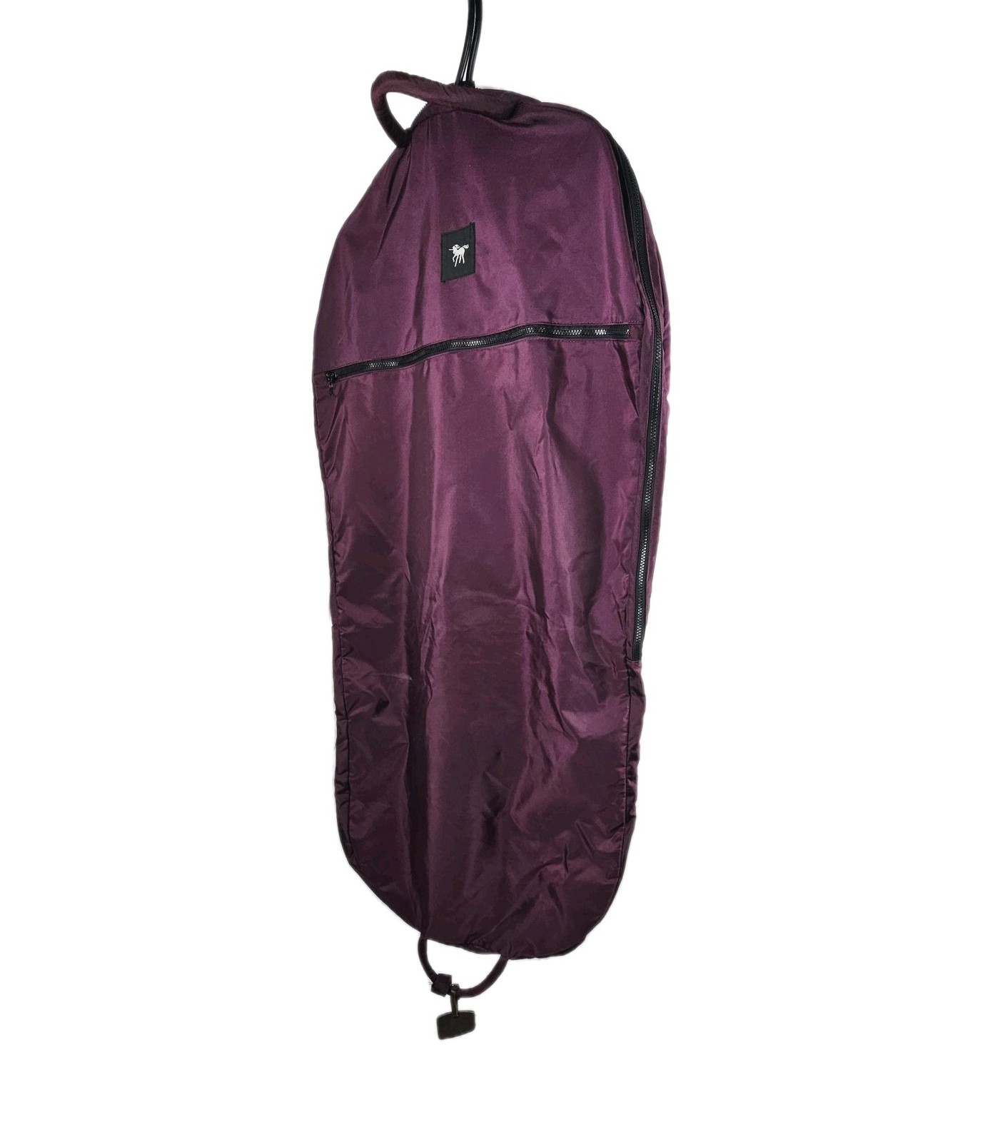 Vintage Sears Plum Purple Garment Bag Unicorn Logo | Luggage Suitcase Dress Bag