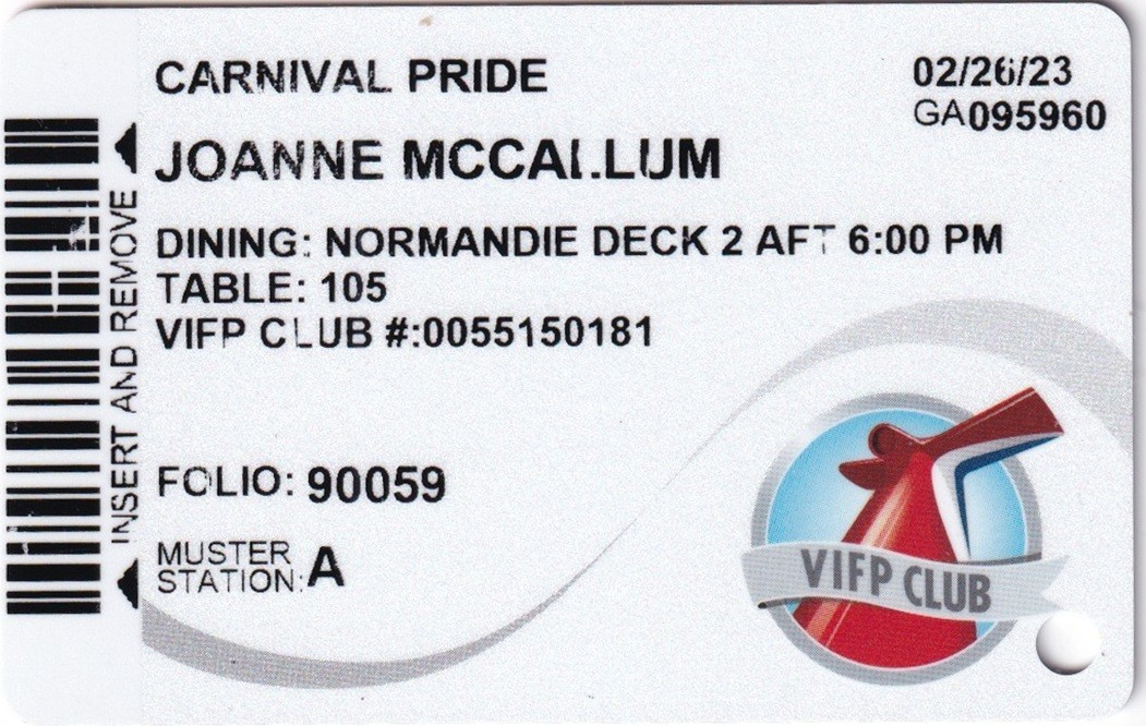 Collectible Carnival Cruise Line Room Keys – choose ship (K-Z) *Free Shipping*