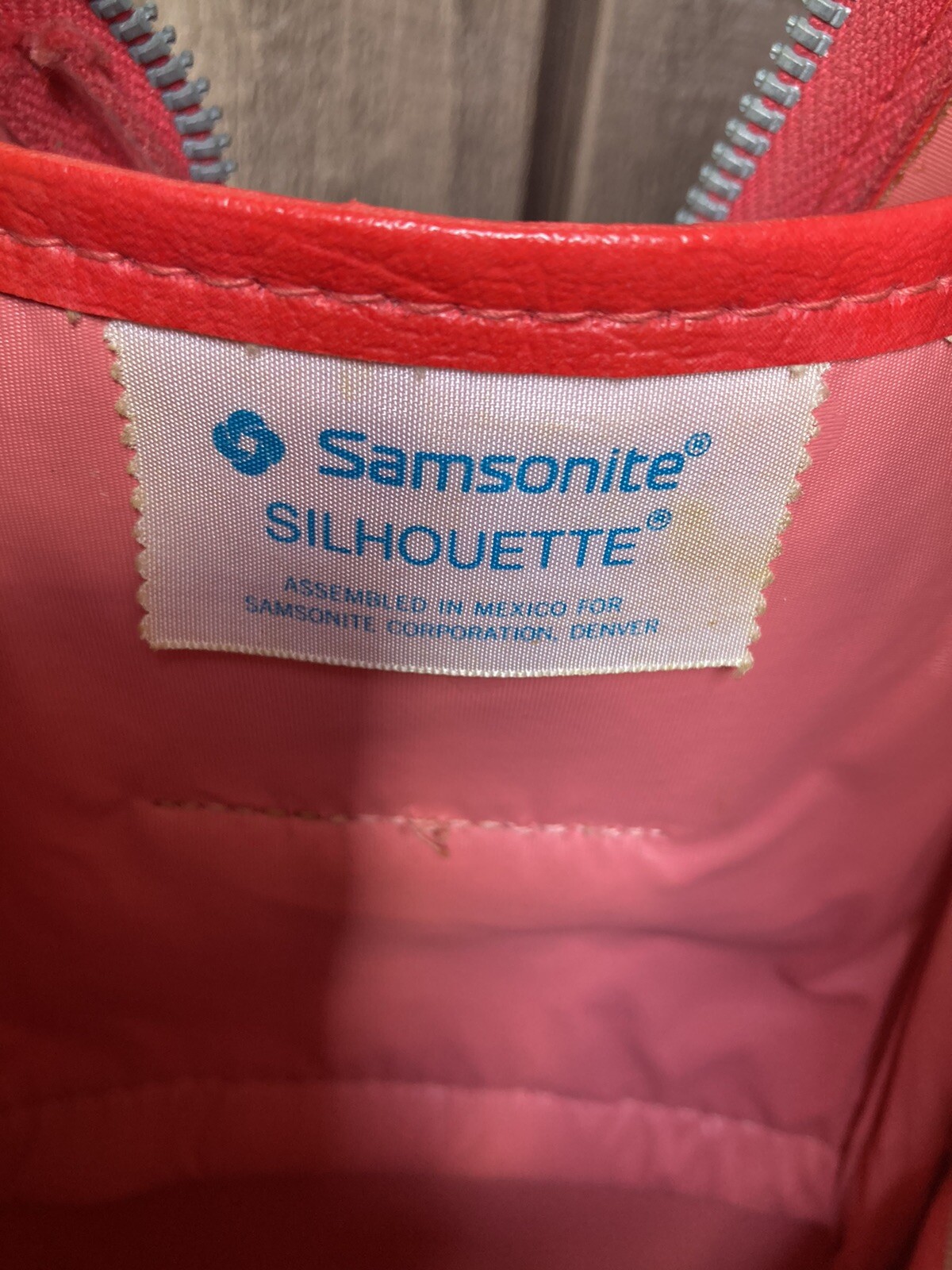 Vintage 1960’s SAMSONITE Silhouette Luggage 4 Piece Set – Wild Strawberry