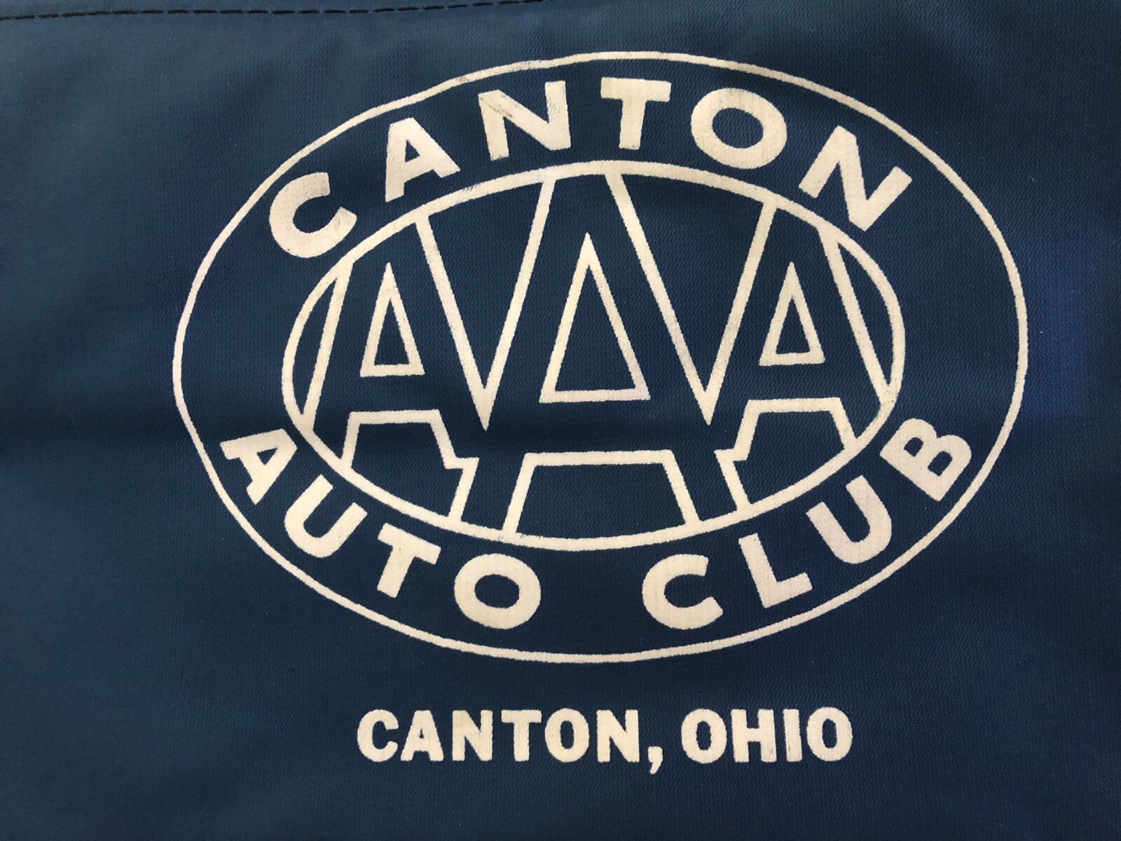 Vintage AAA World-Wide Travel CANTON AUTO CLUB Ohio Travel Bag #2