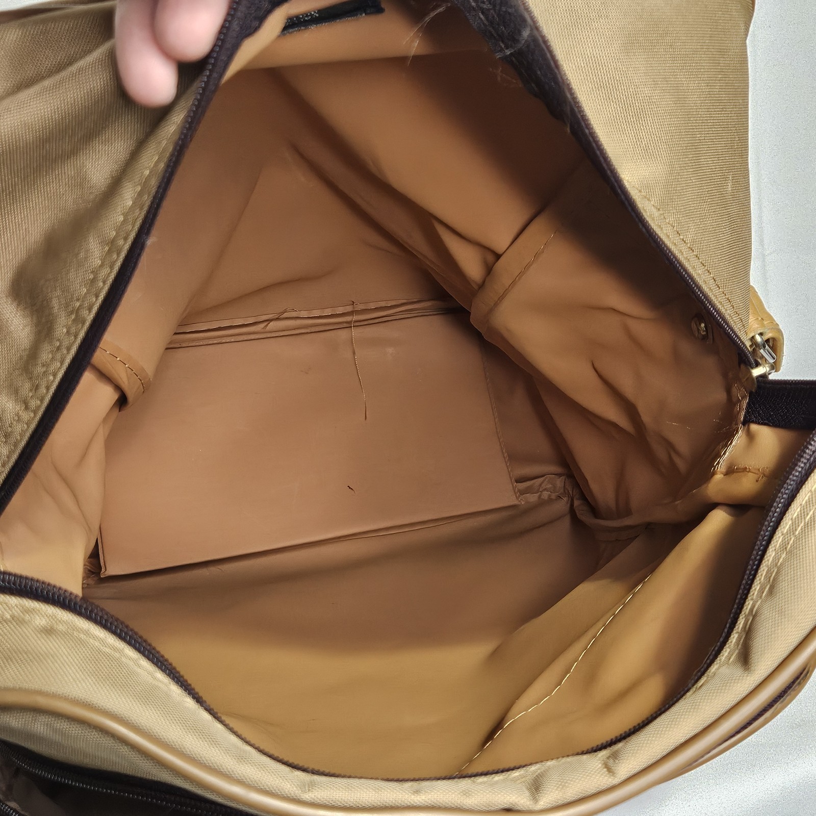 Vintage 1980s Samsonite Special Edition Carry-on Shoulder Crossbody 16″ Bag Tan