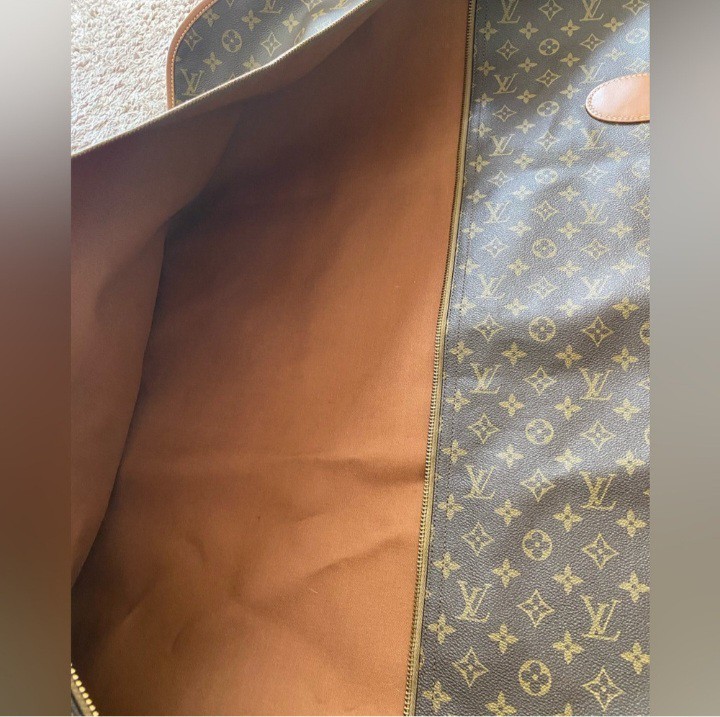 AUTHENTIC RARE VINTAGE LOUIS VUITTON MONOGRAM GARMENT BAG PAPER TAG “READ”