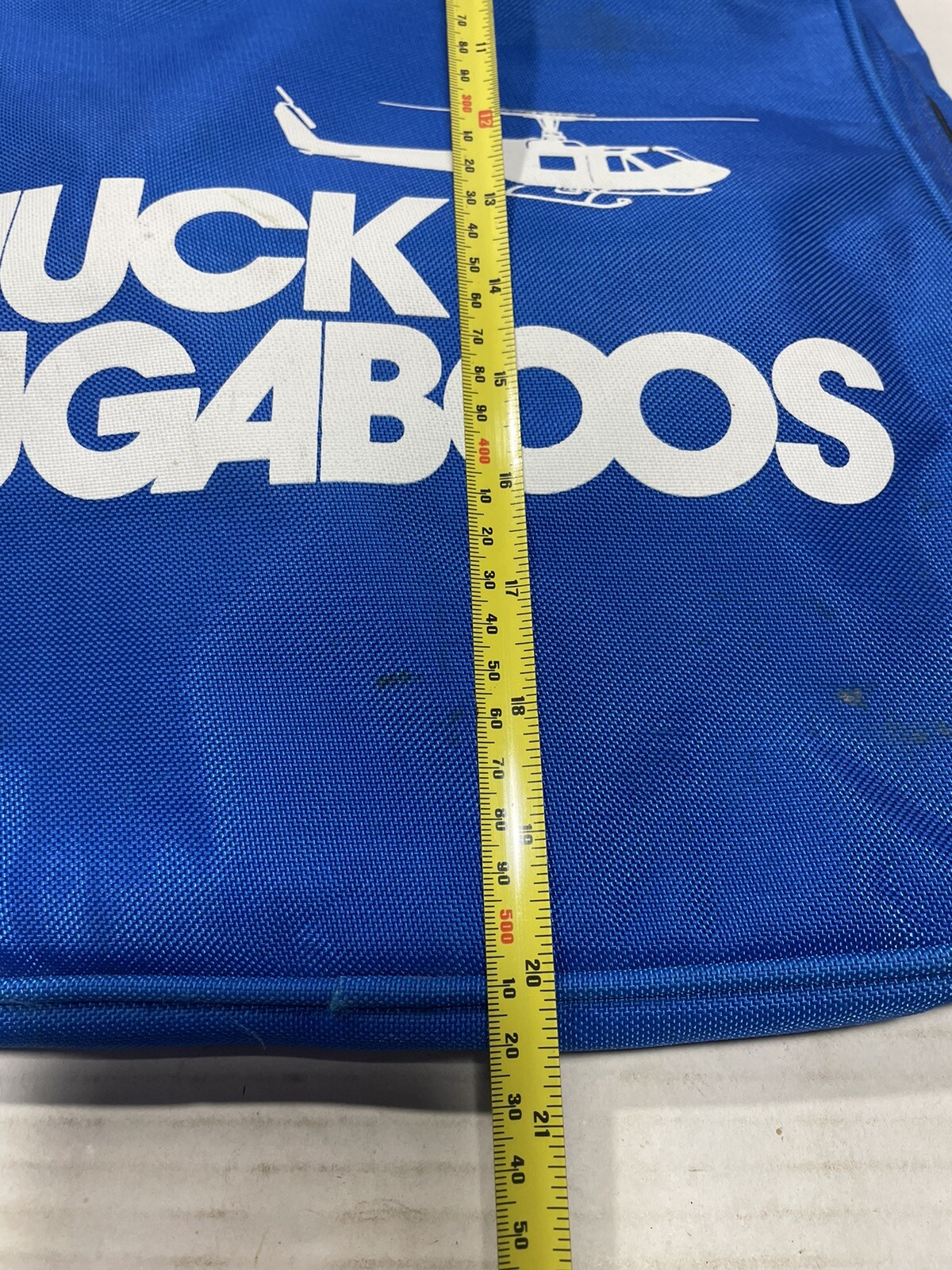 Vintage Tauck Bugaboos Carry On Bag Backpack Helicopter Tours