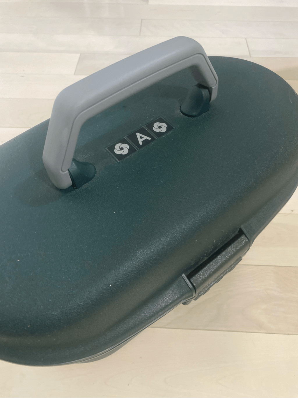 Vintage Samsonite Oyster GLS Luggage Train Case Carry-On Combination Lock Made