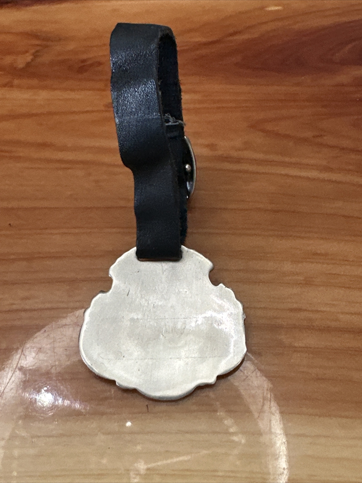 VTG Sterling Silver Flower Scroll Luggage Purse Bag Tag Holder w/o mono – MINT!