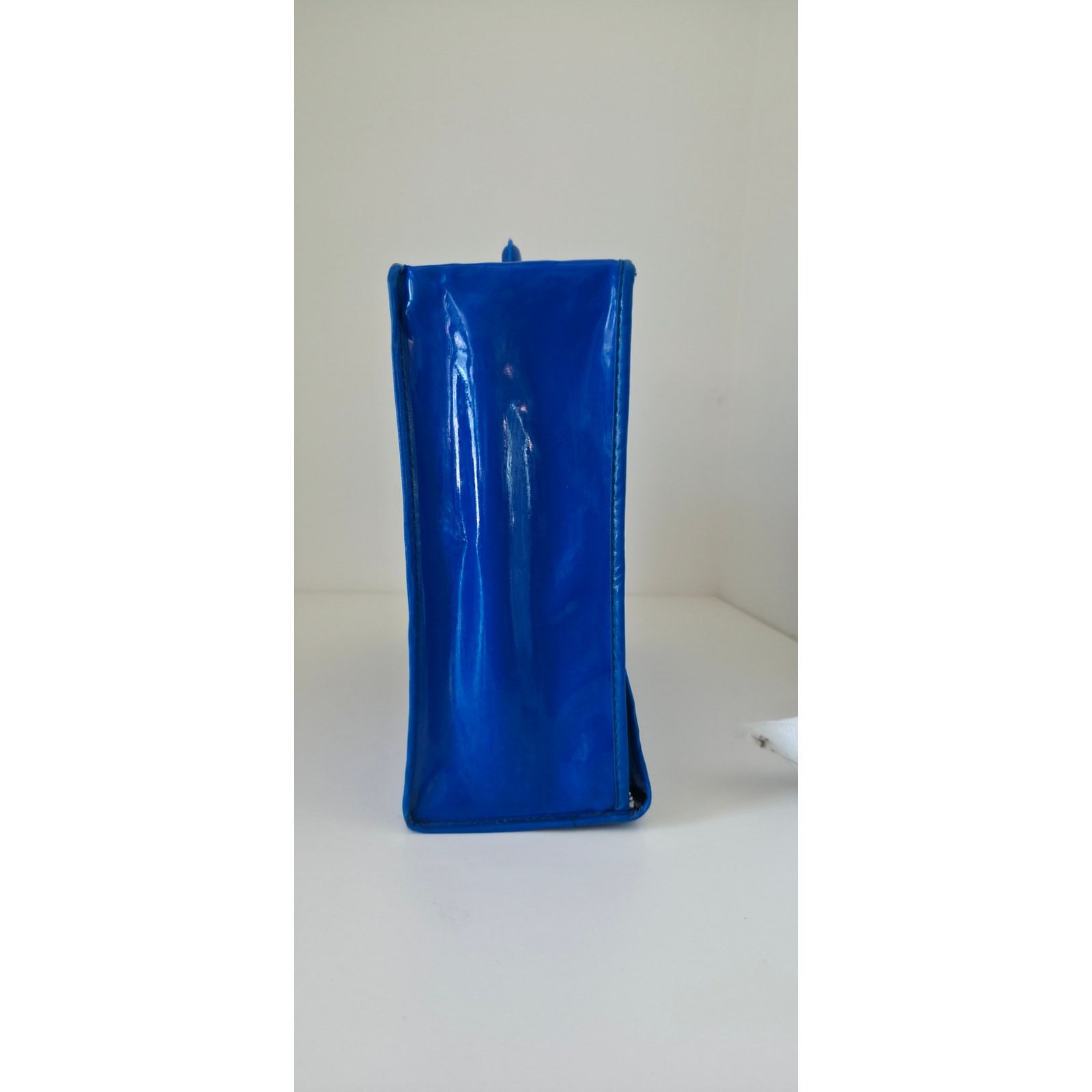 VINTAGE *PRISTINE * 1970’s Vinyl Carrying Case Blue