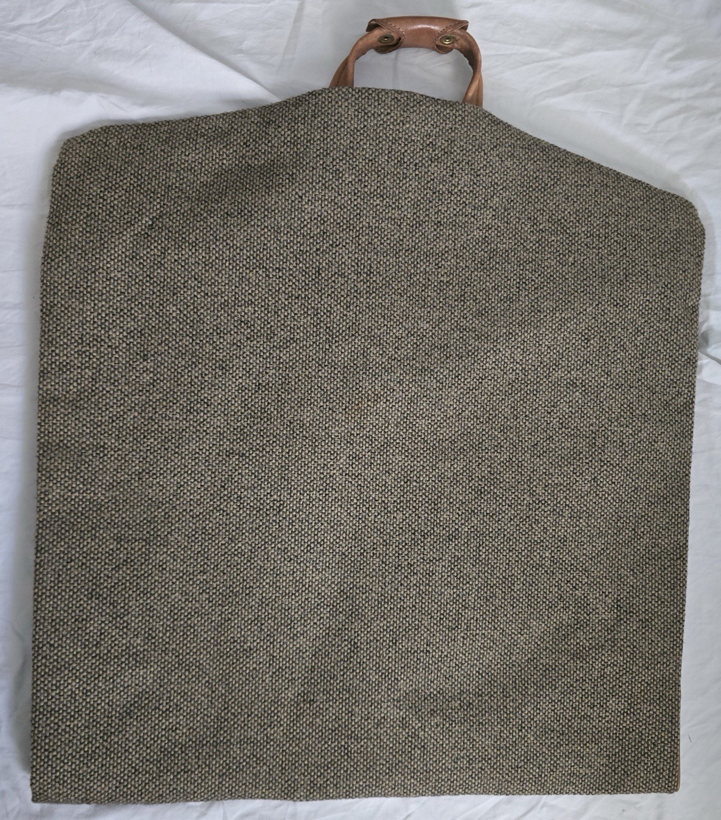 Vintage Hartmann Tweed Thin Garment Bag Suit Carrier