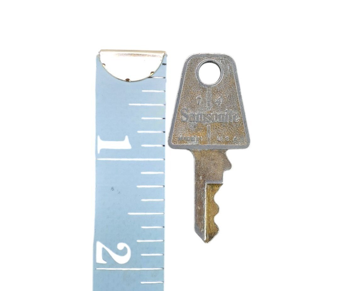 Vintage Samsonite Luggage Key Replacement Extra 74 Shwayder Denver Made In USA