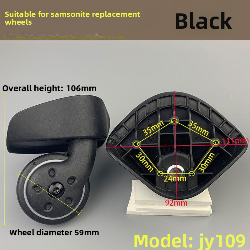 Replacement Wheels For Samsonite Luggage Trolley With Universal Wheels