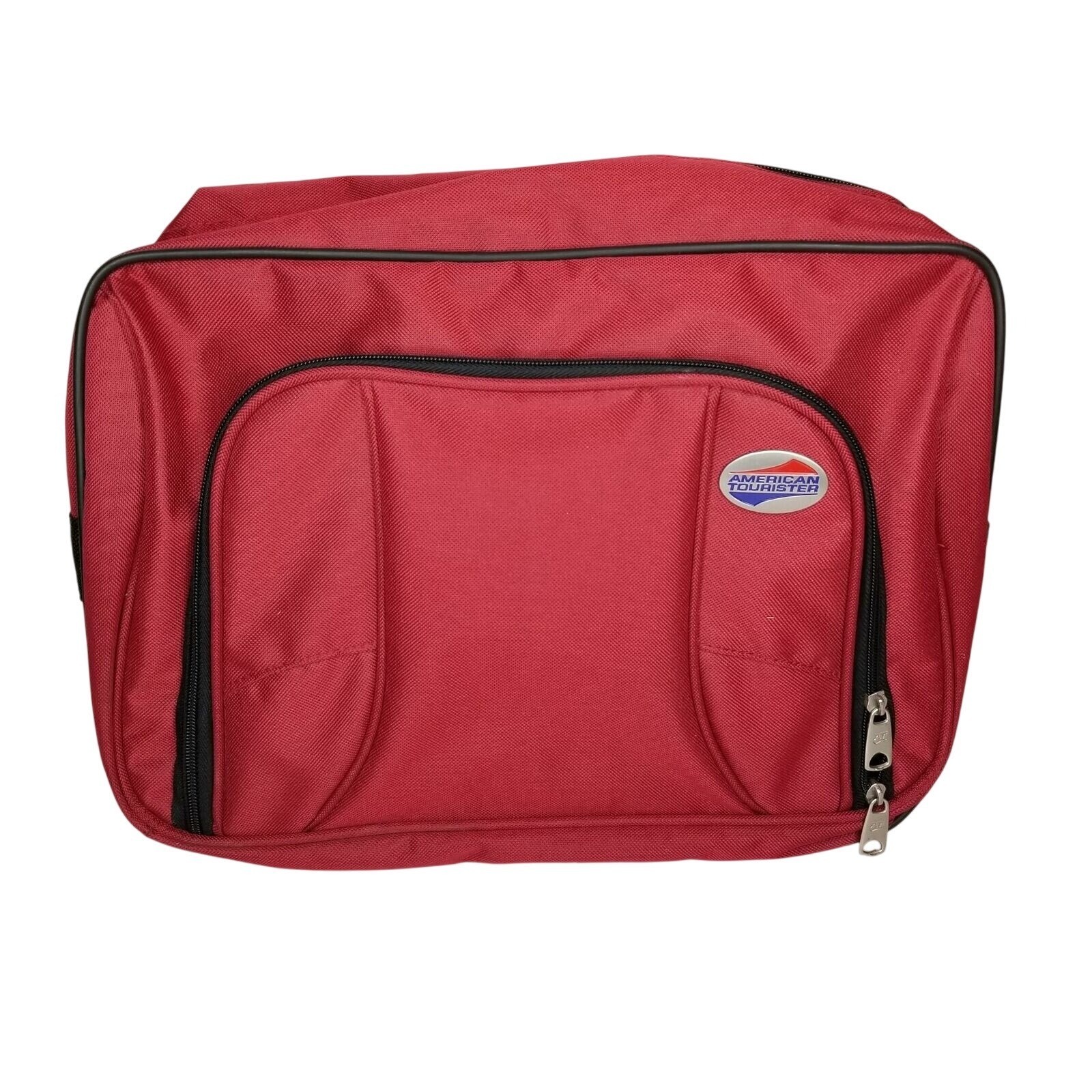 American Tourister Red Luggage Tote Shoulder Bag 15″ Carry On