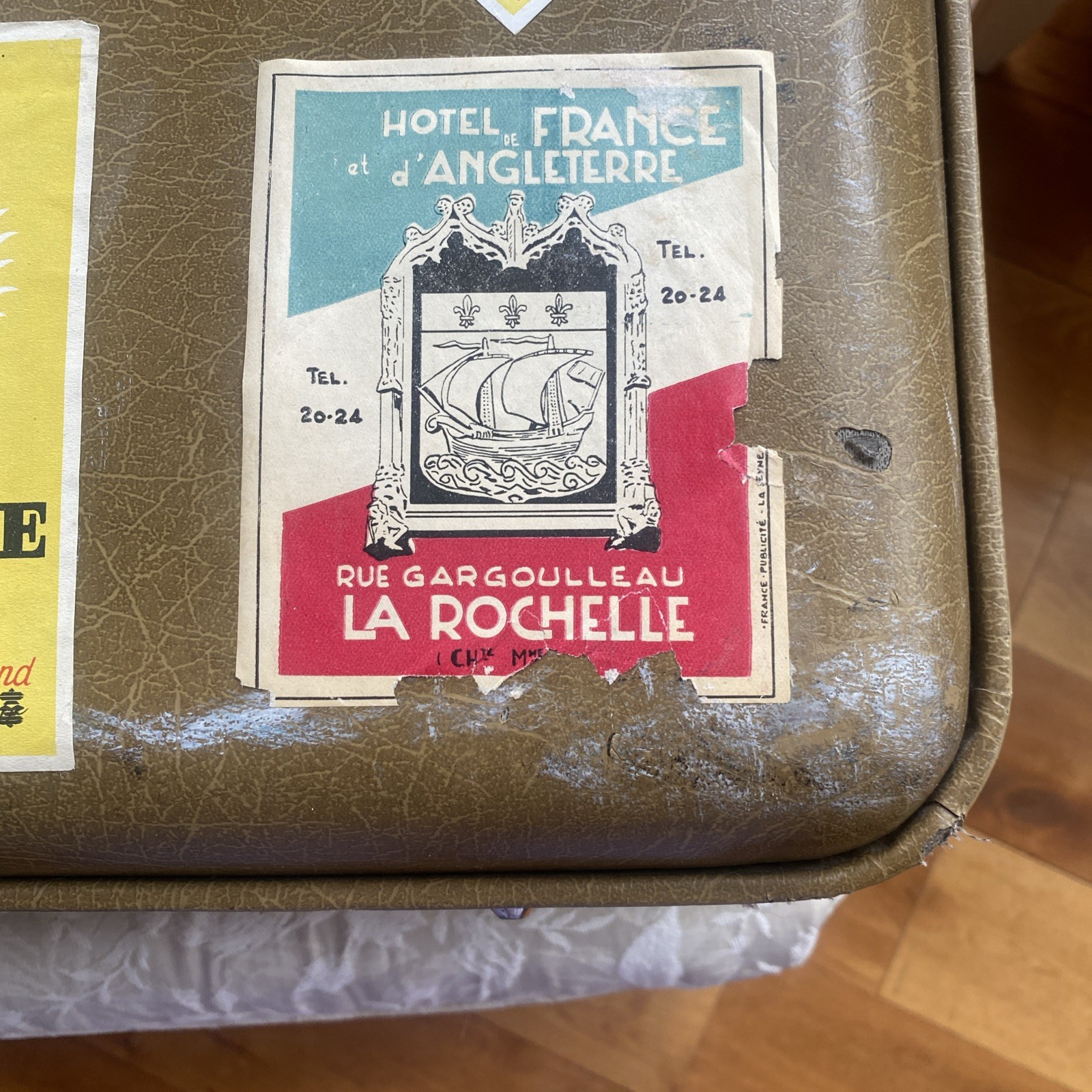 Vintage Suitcase Travel Stickers MCM