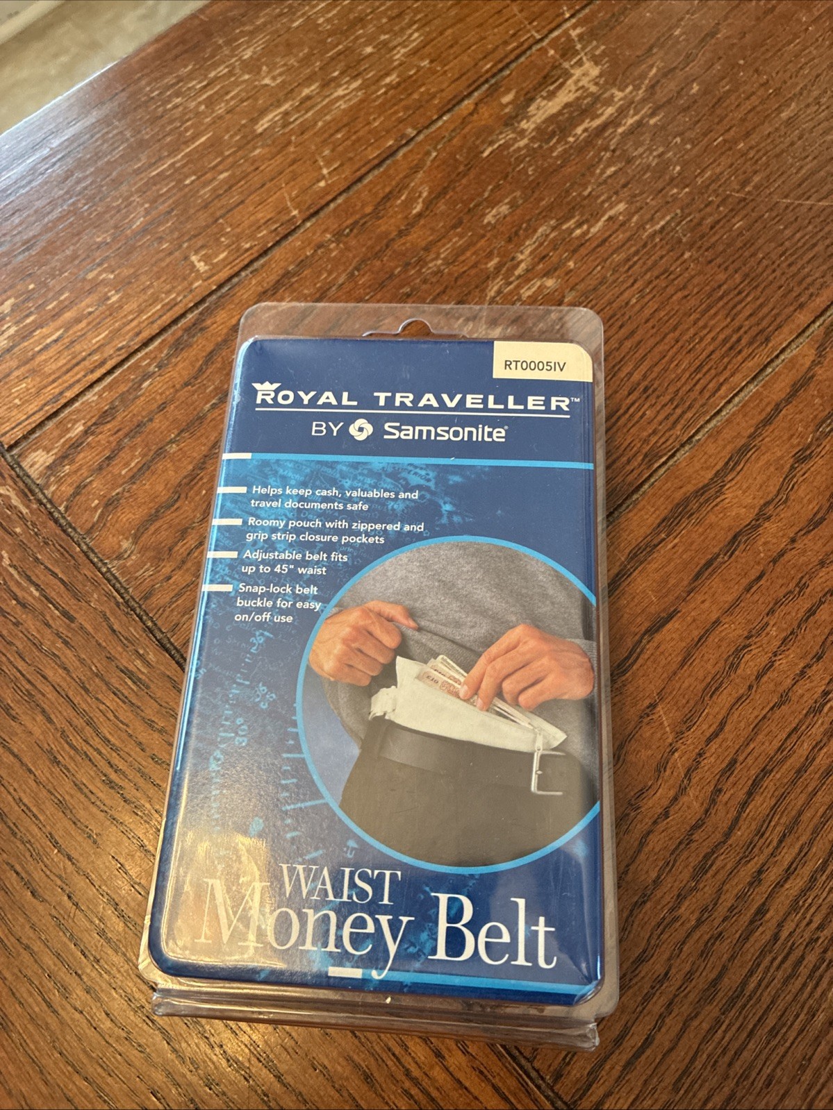 Royal Traveller By Samsonite Waist Money Belt Ivory 2004 Vintage RT0005IV
