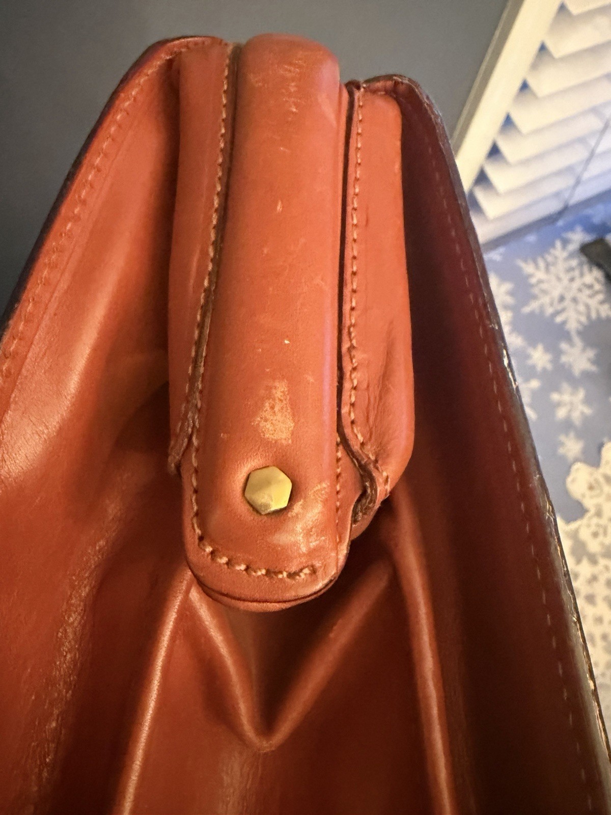 VTG Crouch & Fitzgerald Made In Italy By Briefcase Brown Leather Luggage