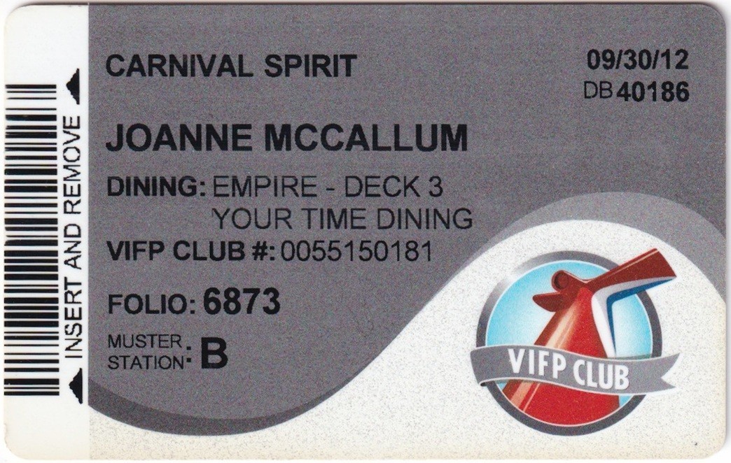 Collectible Carnival Cruise Line Room Keys – choose ship (K-Z) *Free Shipping*