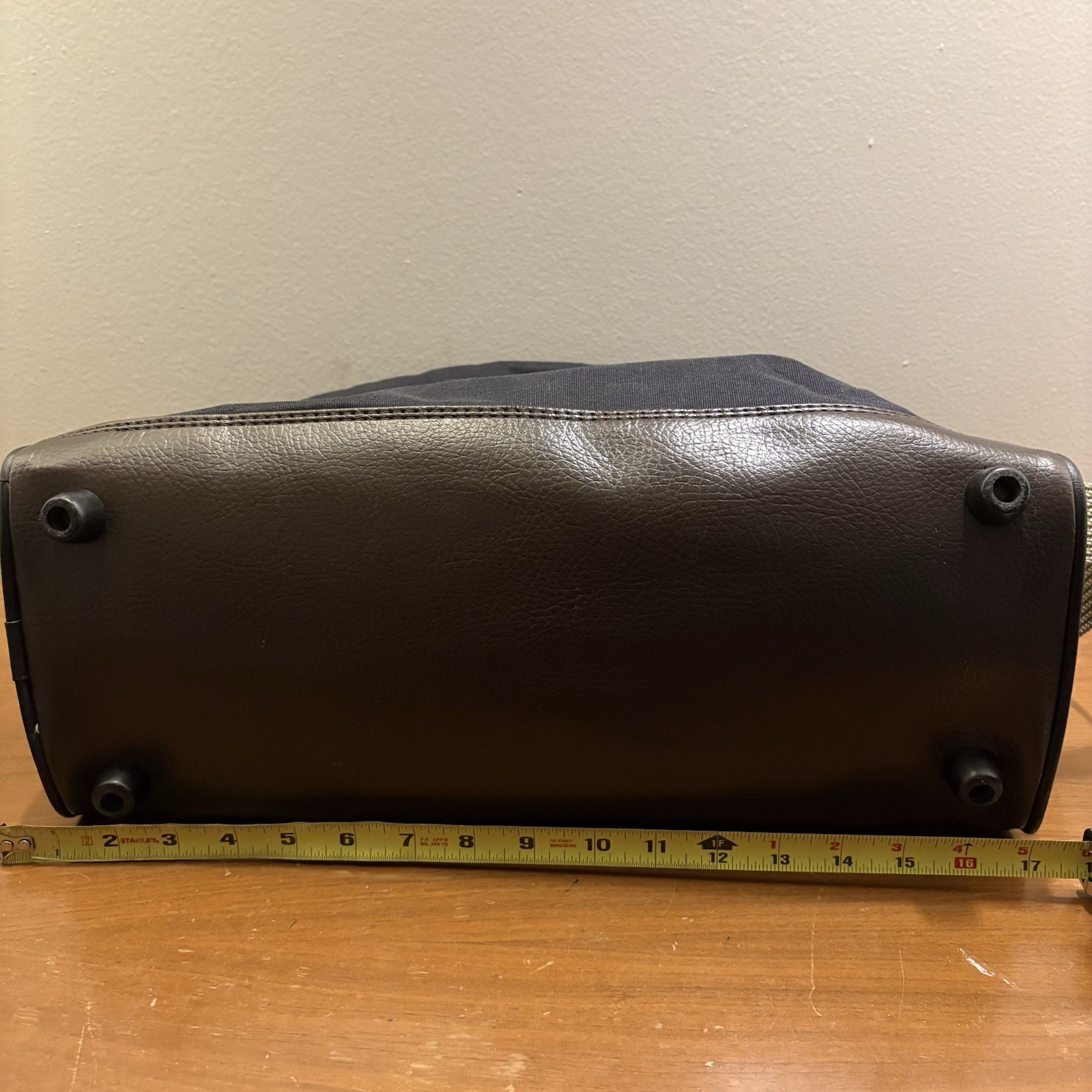 VTG 1980’s American Tourister Carry On Shoulder Bag Messenger Bag Gray/Tan