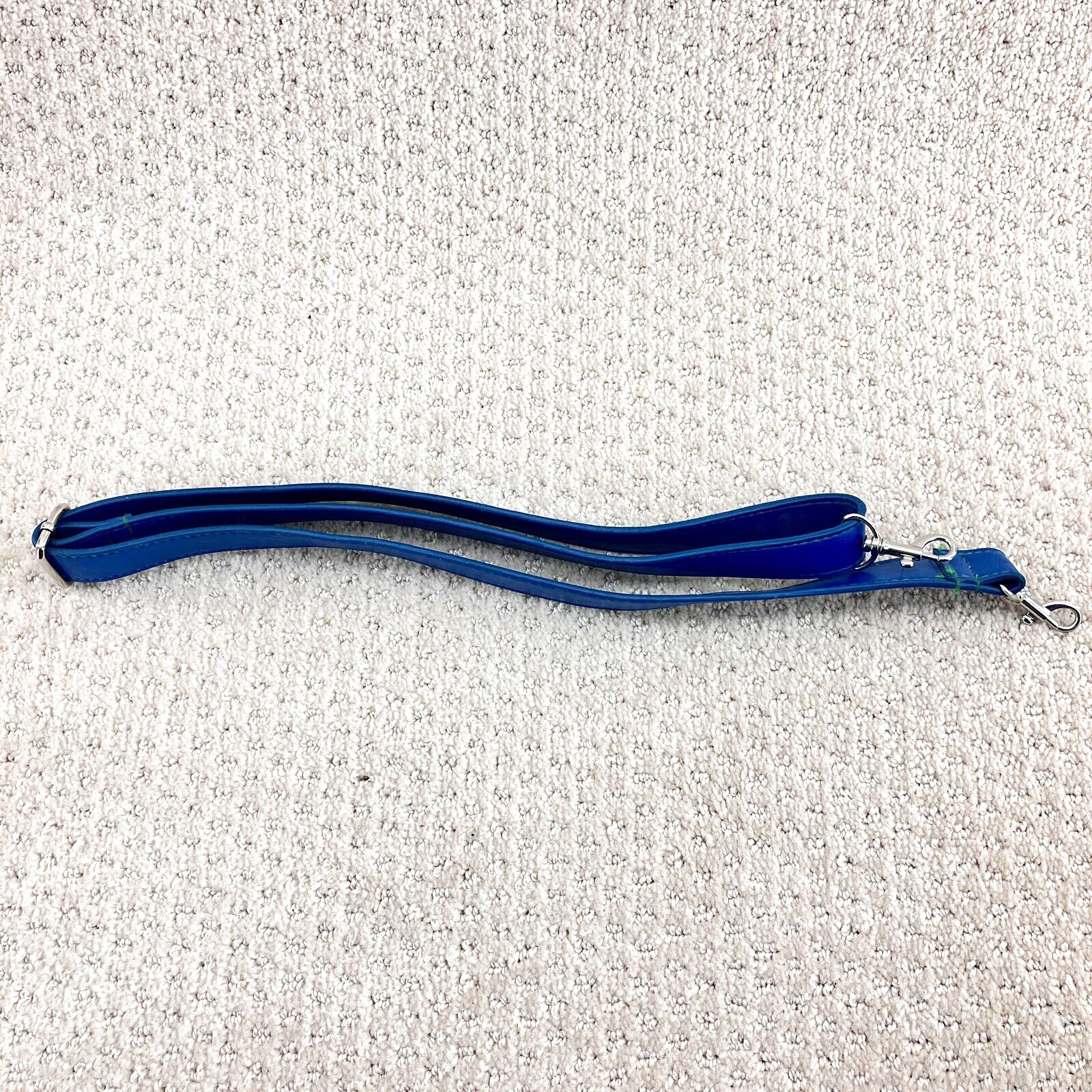 Vintage Samsonite Shoulder Strap For Samsonite Carry On Bags Blue Leather 1970’s