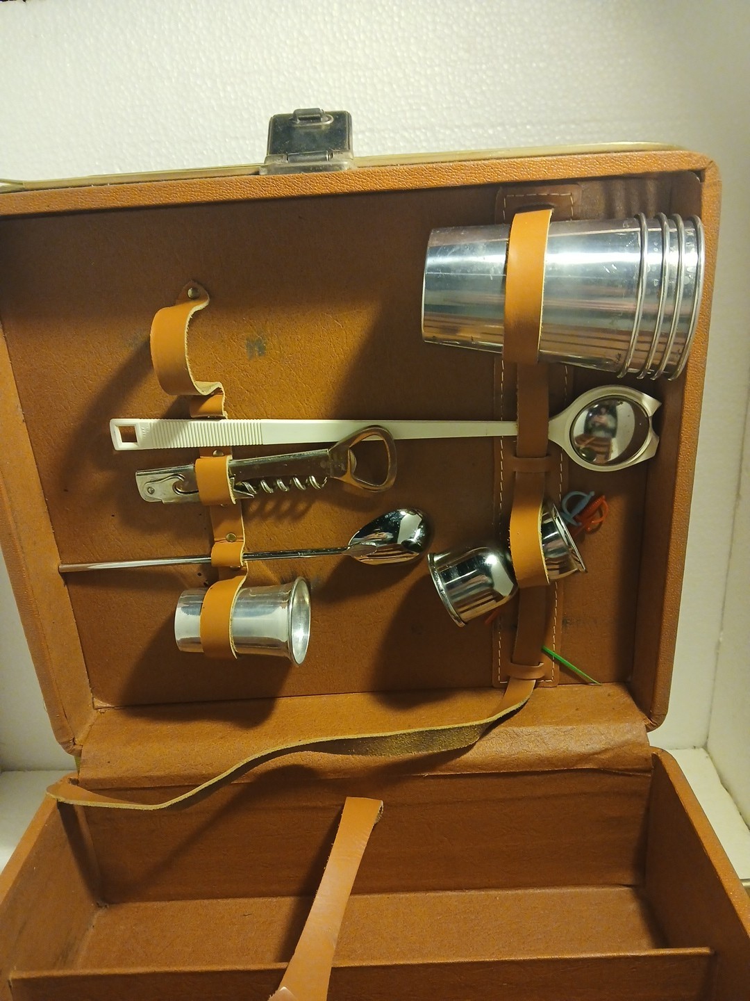 Vintage Portable Bar Mixer Case
