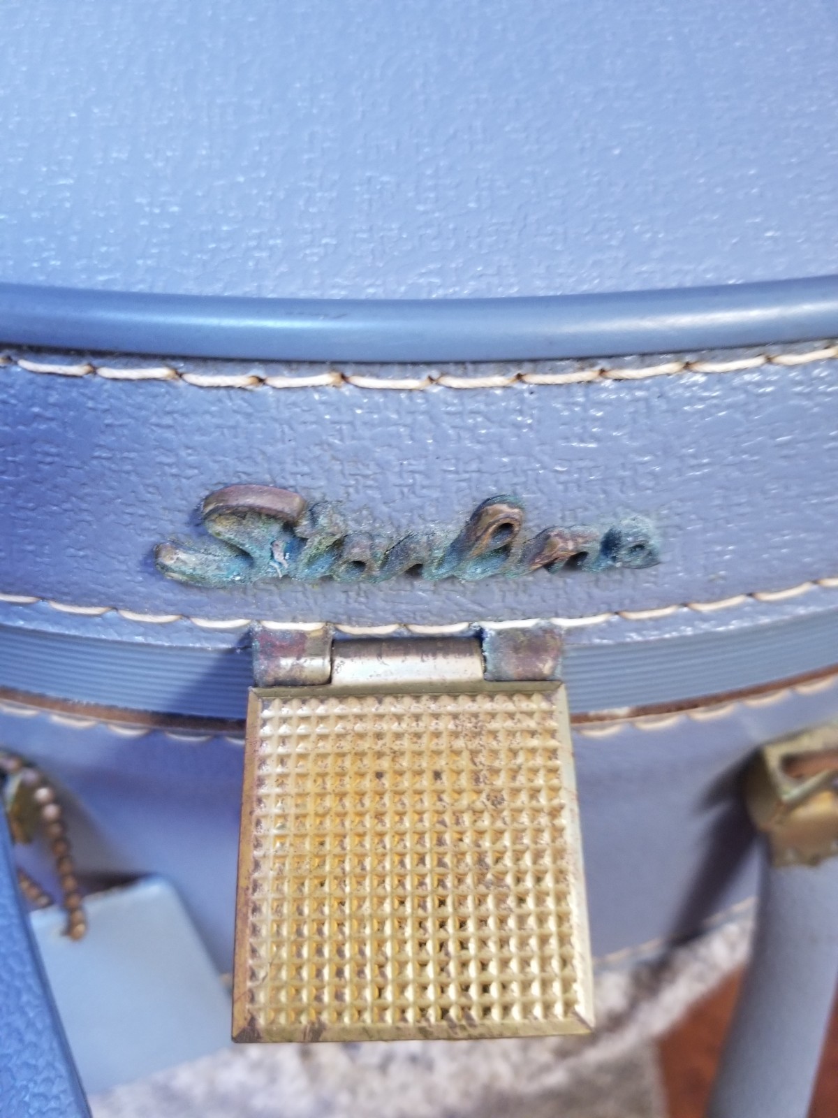 Vintage 1950’s Baltimore Luggage Company Starline Luggage/hatbox