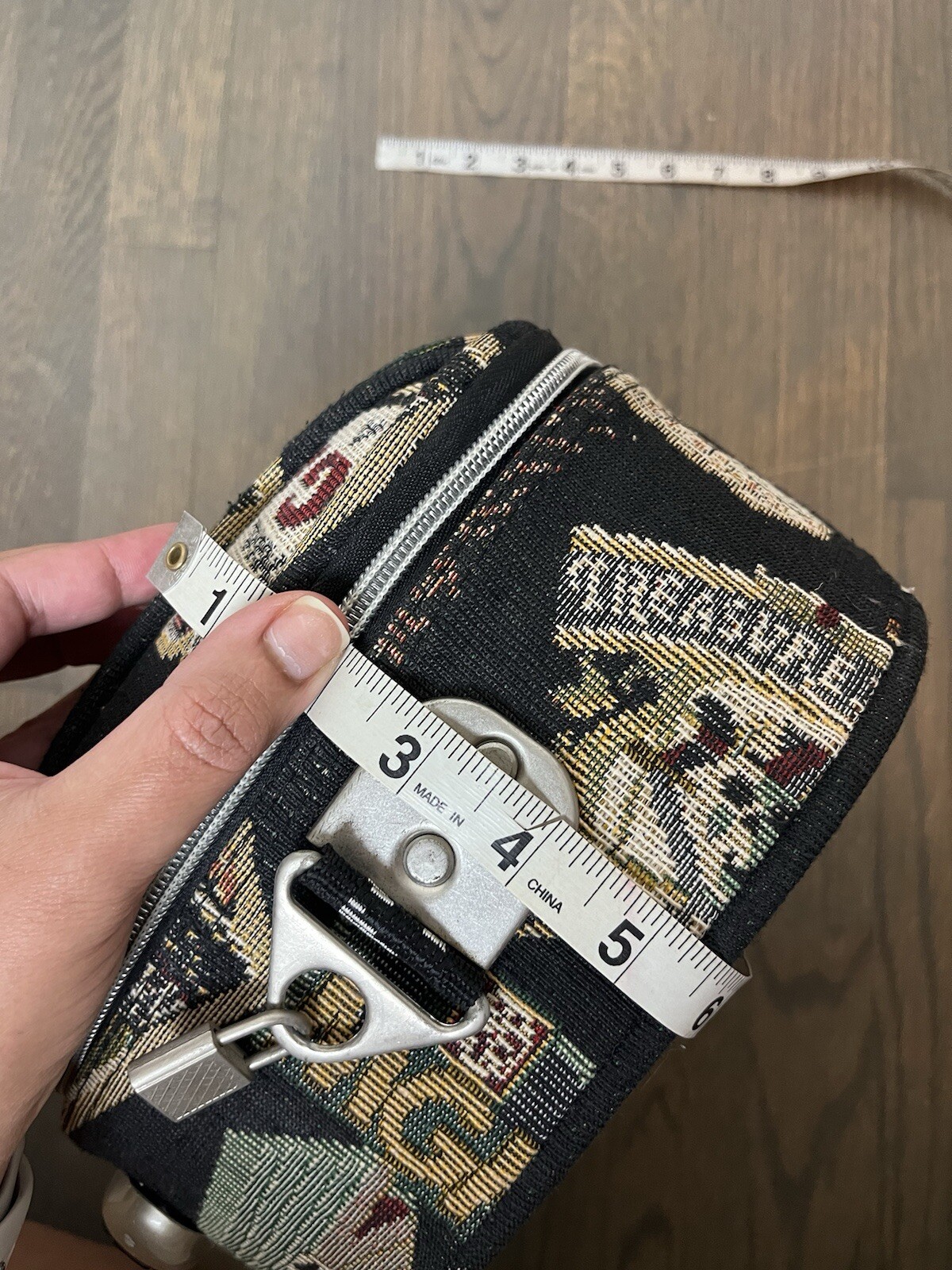American Uni Luggage Train Case Casino Vegas Tapestry Travel Carry On MakeUp Bag