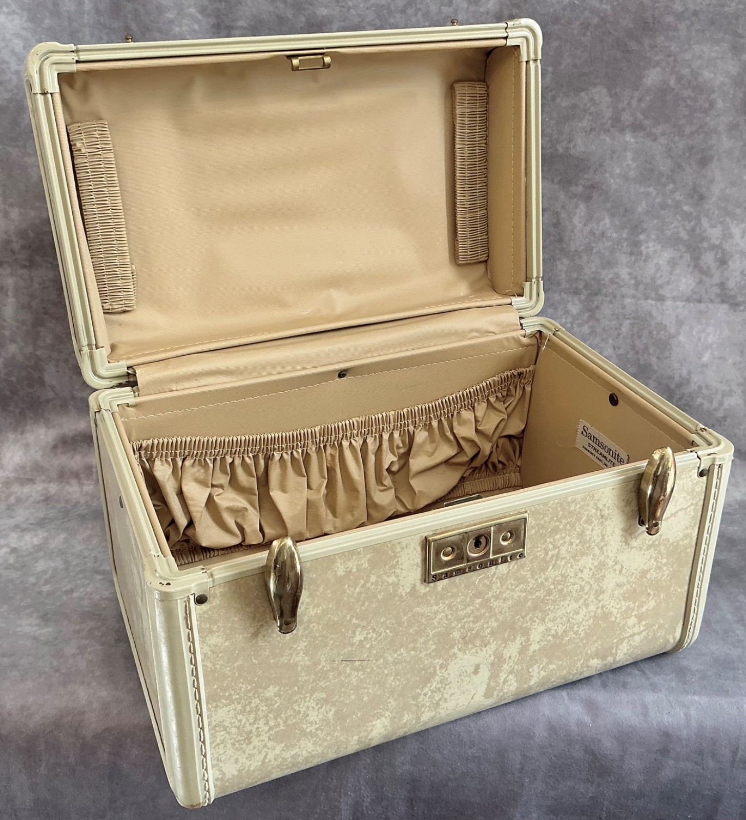 Vtg Samsonite Streamlite Train Case 4512 Shwayder Bros Luggage