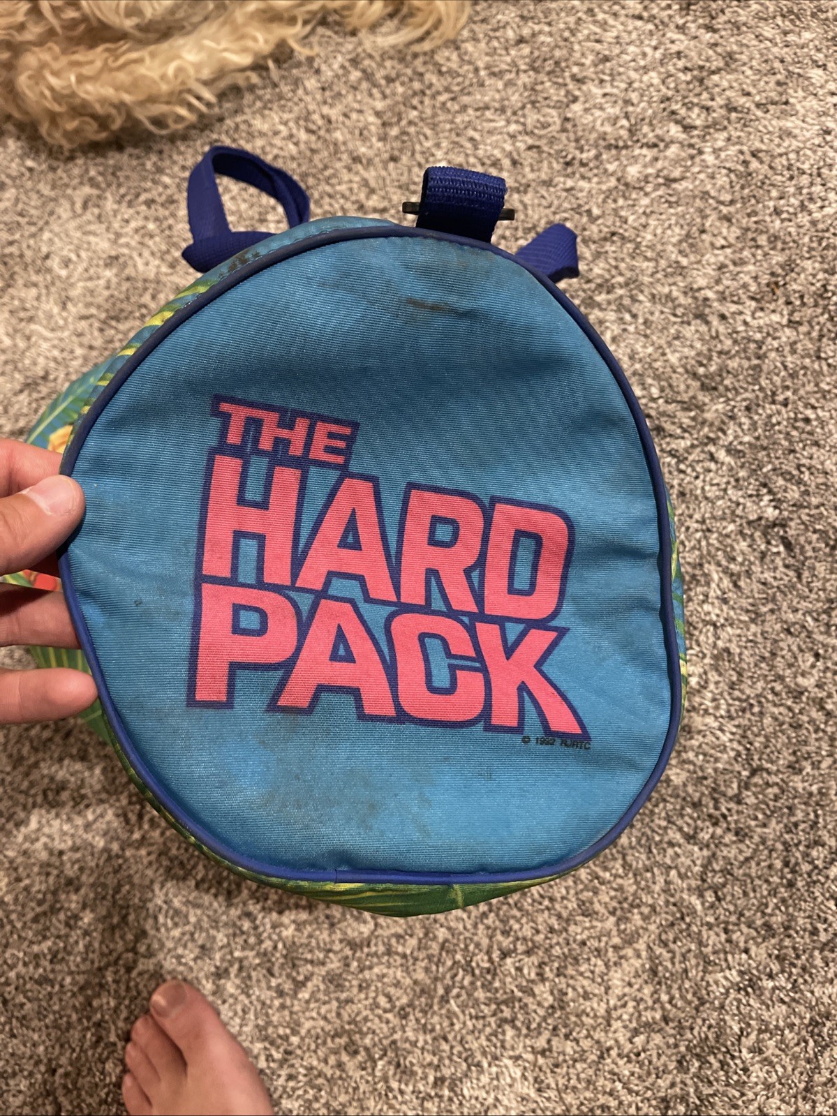 Vintage Camel Duffel Bag 1992 Live at the Camel Club Joe Hard Colorful