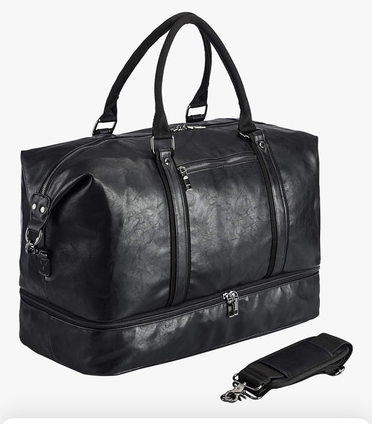 Black Spacious Light Weight Carrier Bag for Outdoor Sports
