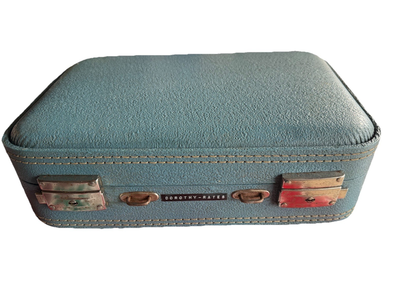 1950s Vintage Baby Blue Dorothy Rates Luggage