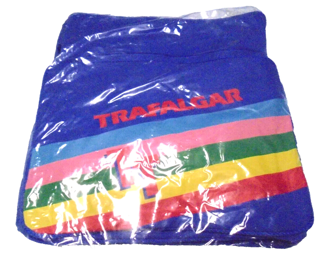 Vintage 80’s Trafalgar Travel Tote Crossbody Messenger Overnight Carry On Bag