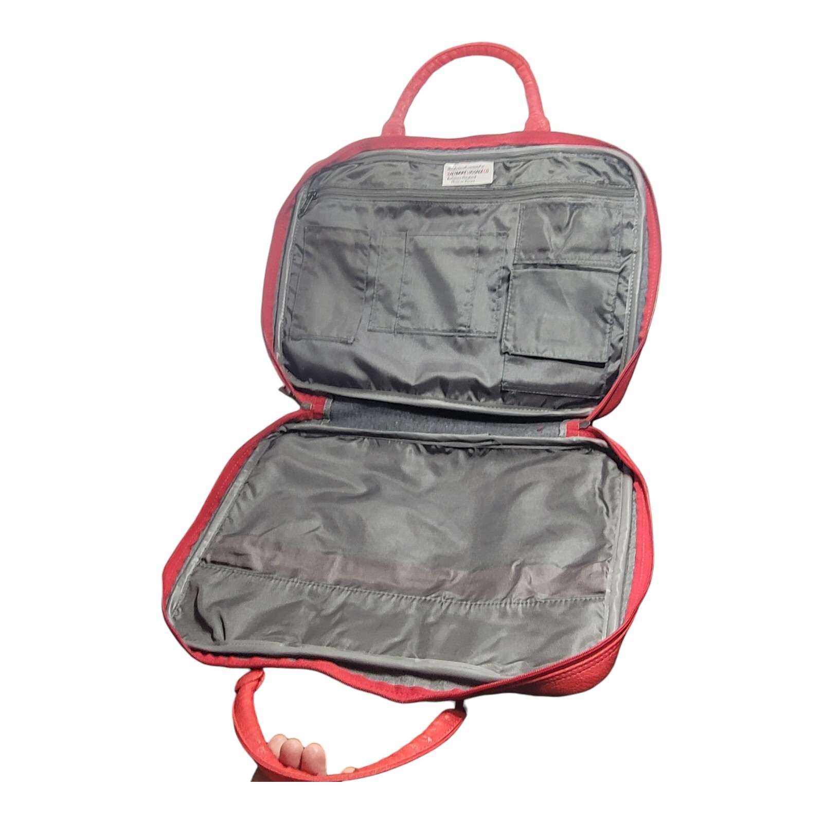 60s Amelia Earhart Messenger Bag Carry On Soft Shell Luggage Case McM vintage
